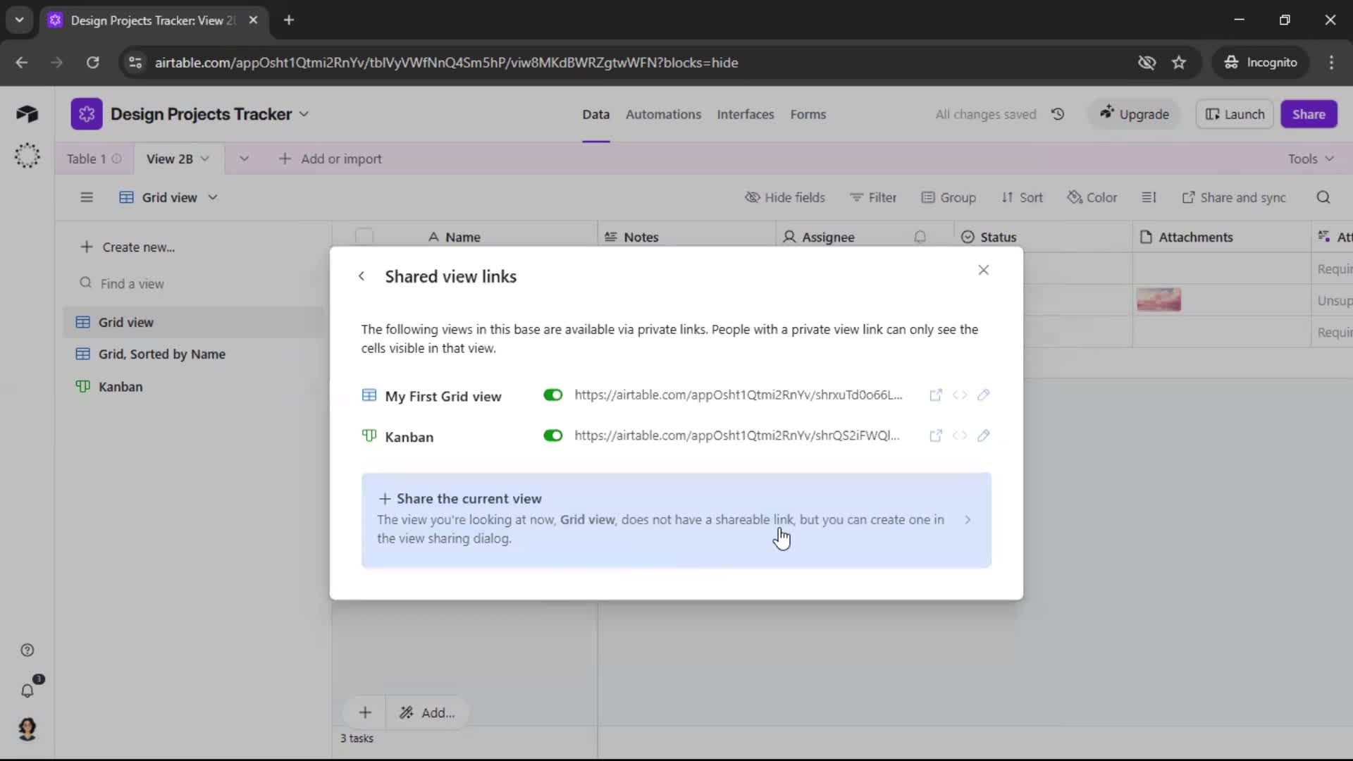 General browsing screenshot