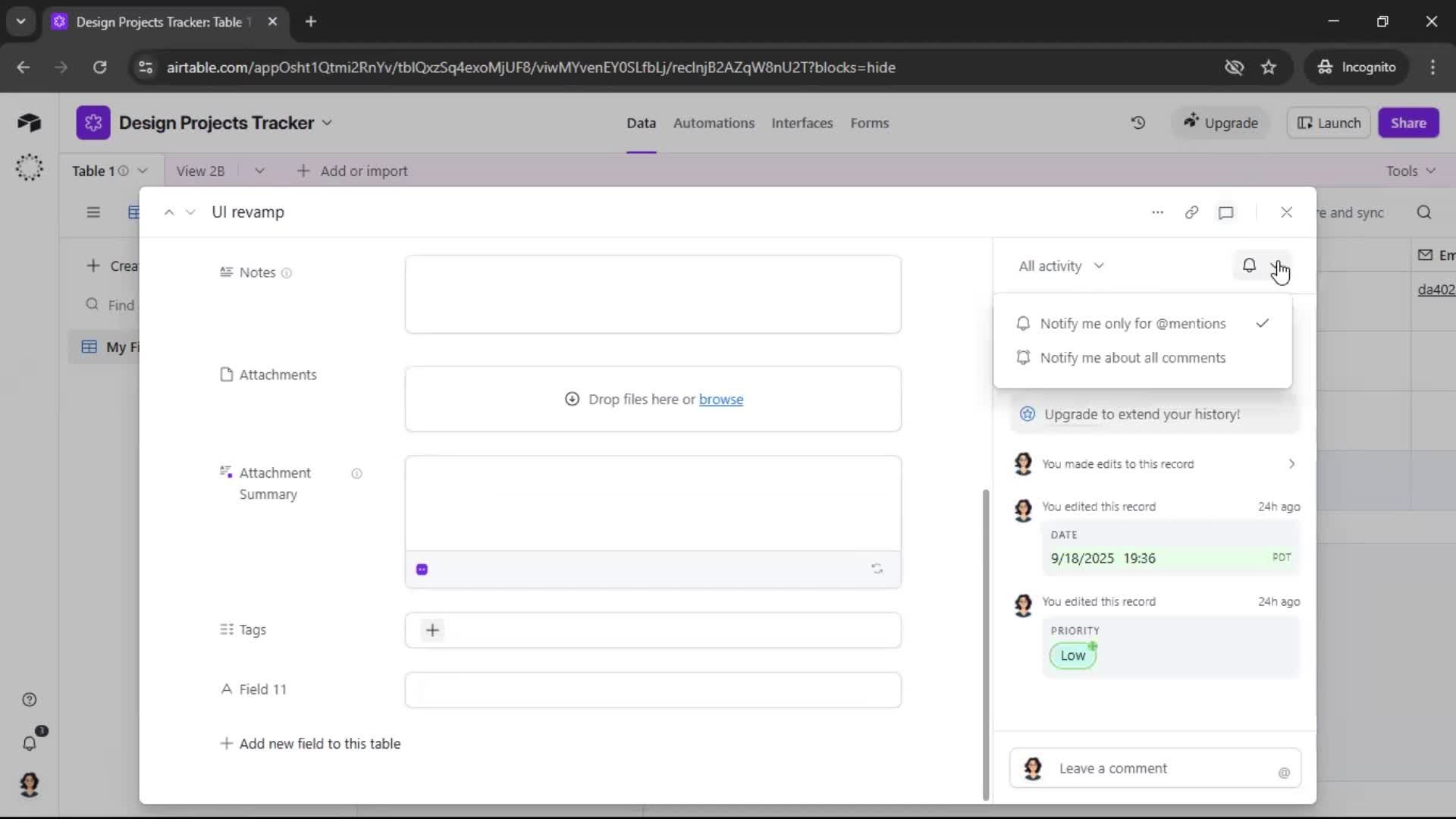 General browsing screenshot