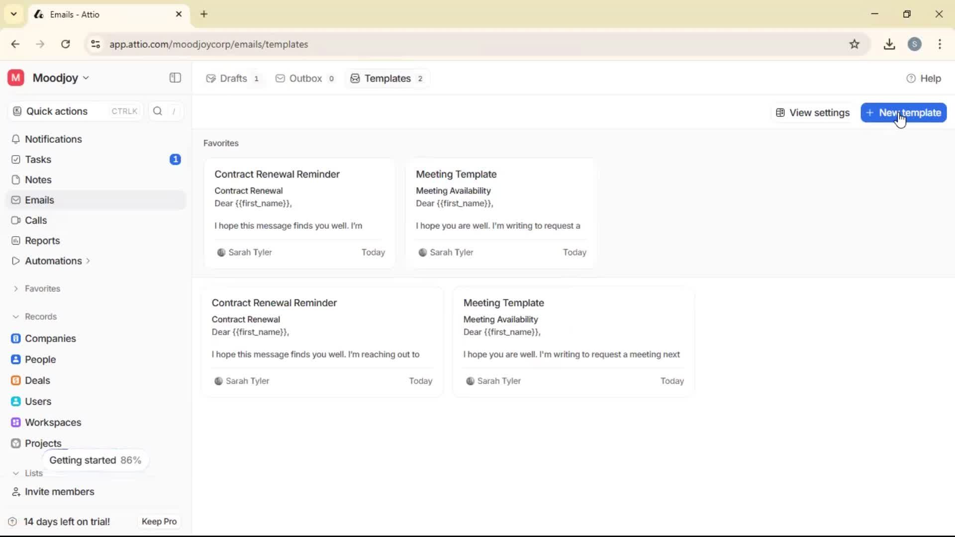 General browsing screenshot
