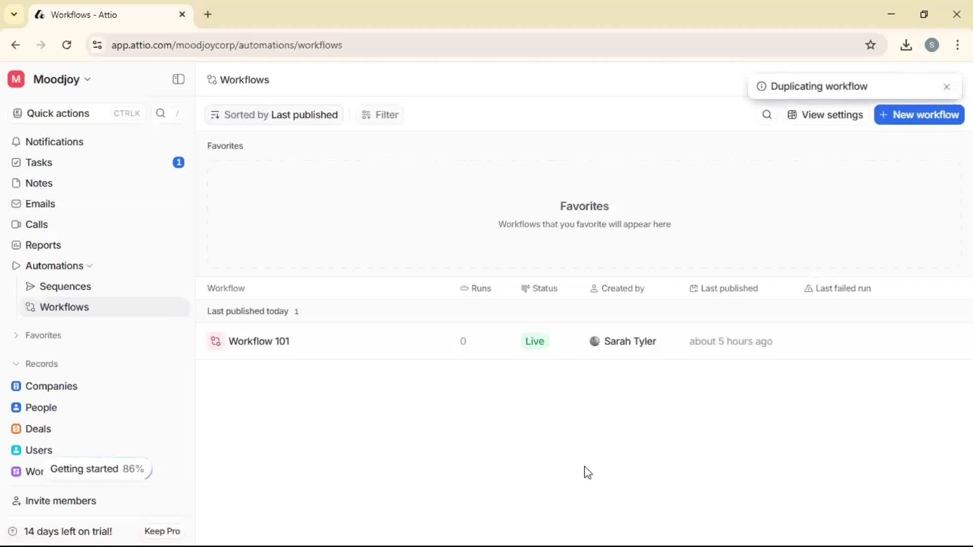 General browsing screenshot