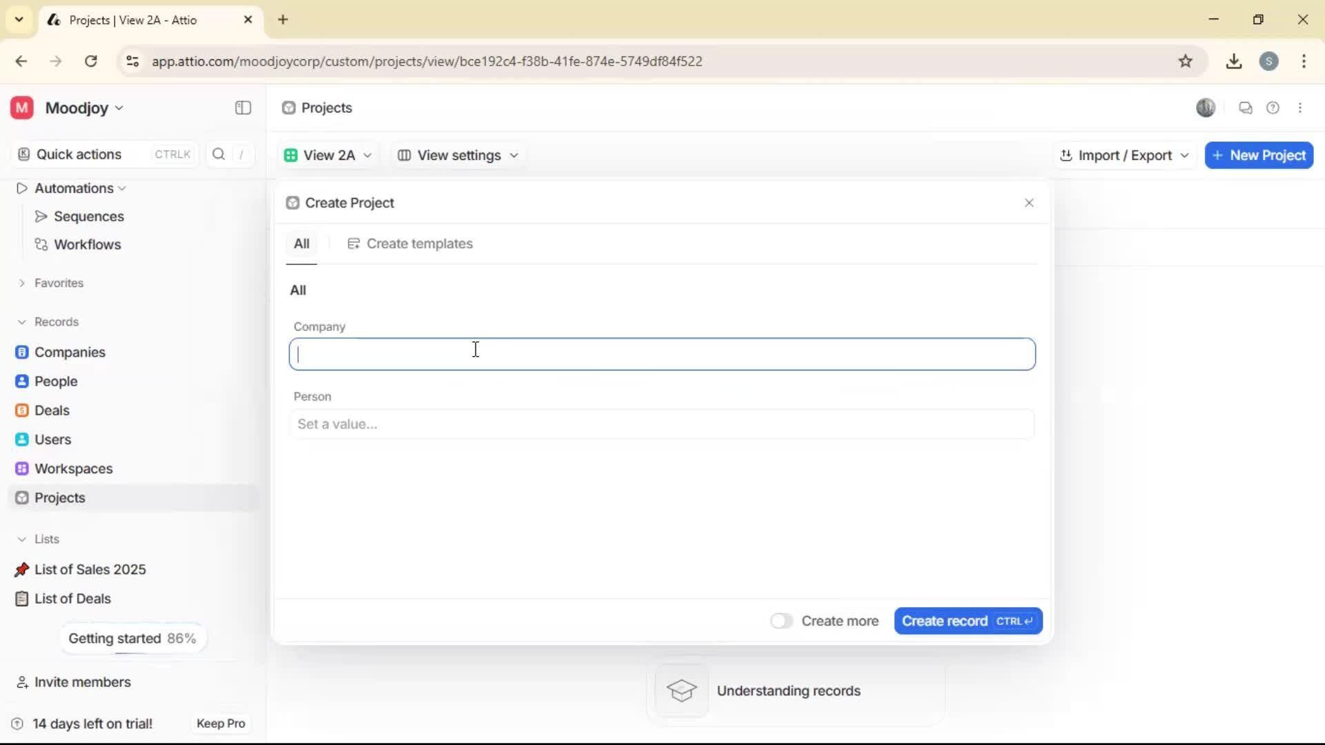 General browsing screenshot