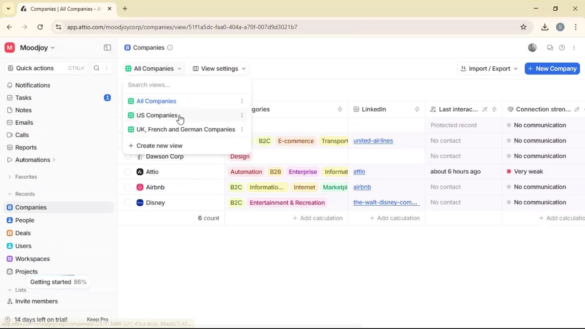 General browsing on Attio video thumbnail