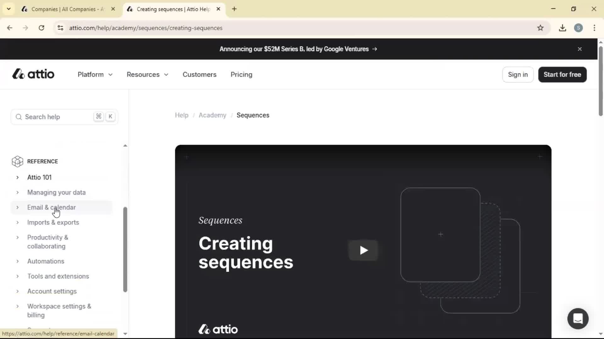 General browsing screenshot