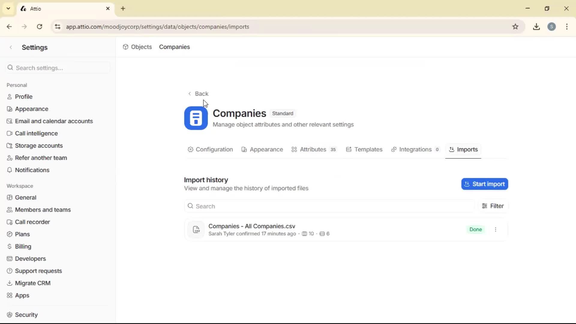 General browsing screenshot