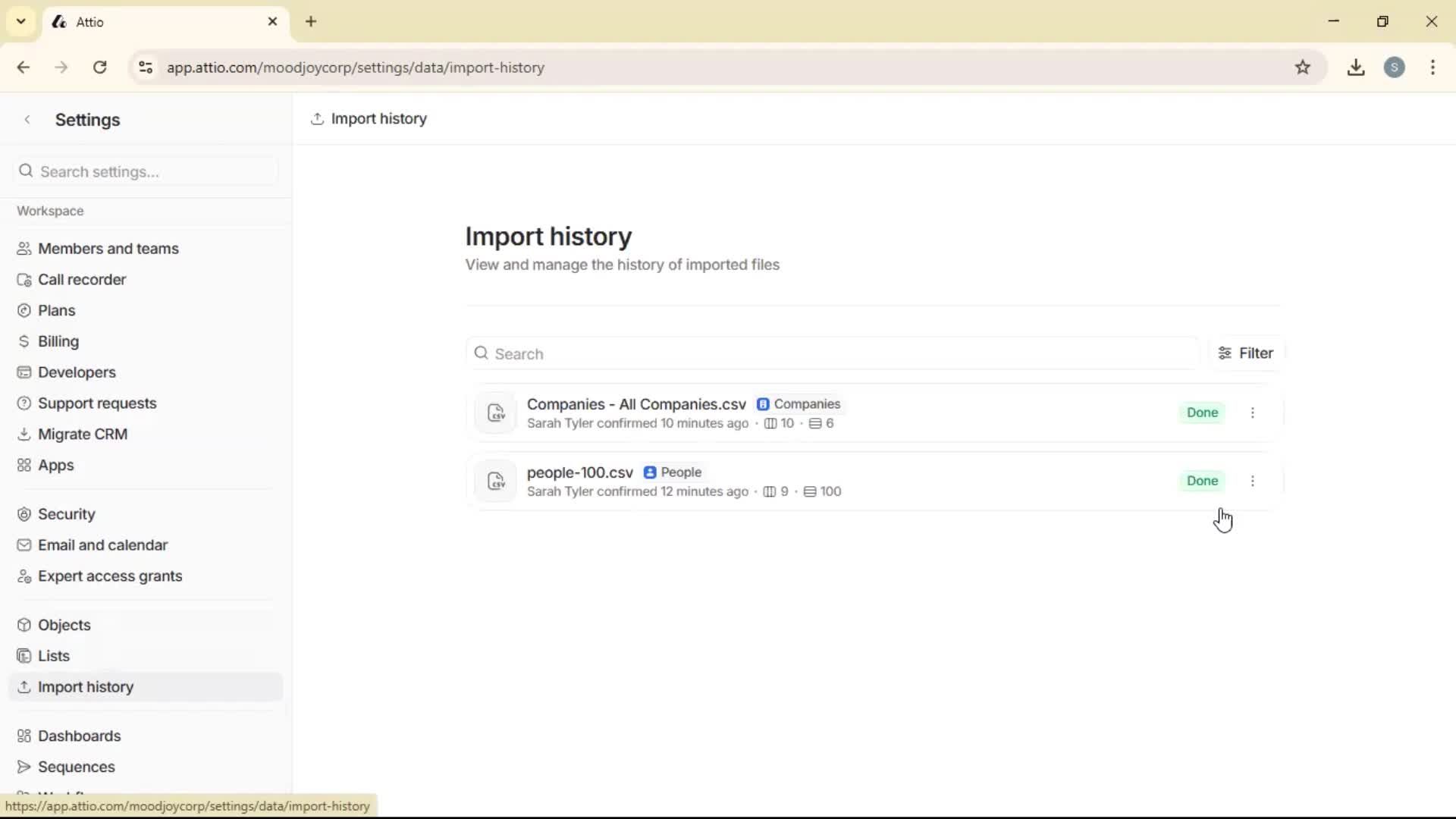 General browsing screenshot