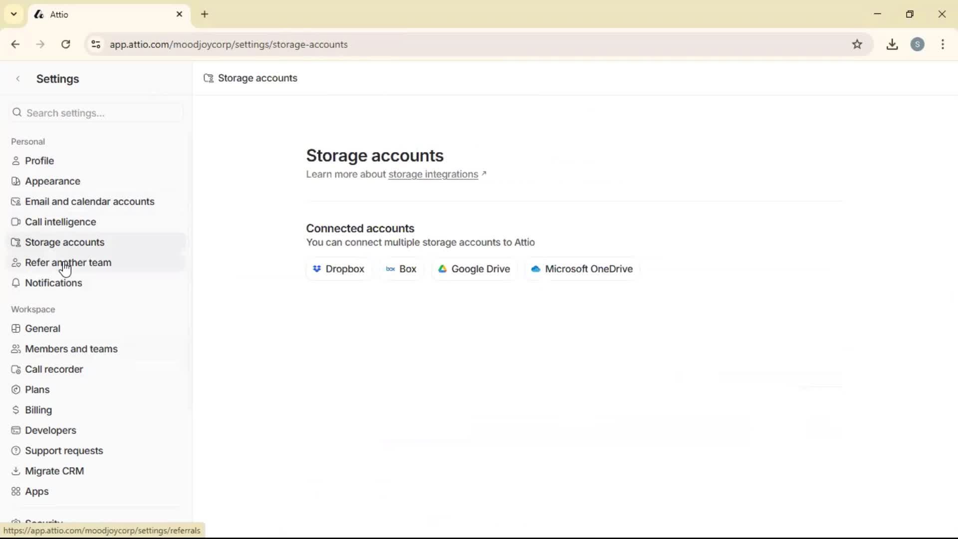 General browsing screenshot
