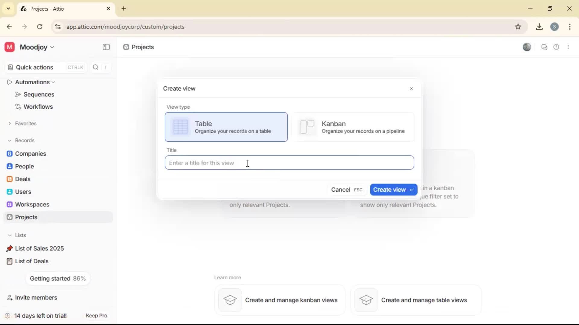 General browsing screenshot