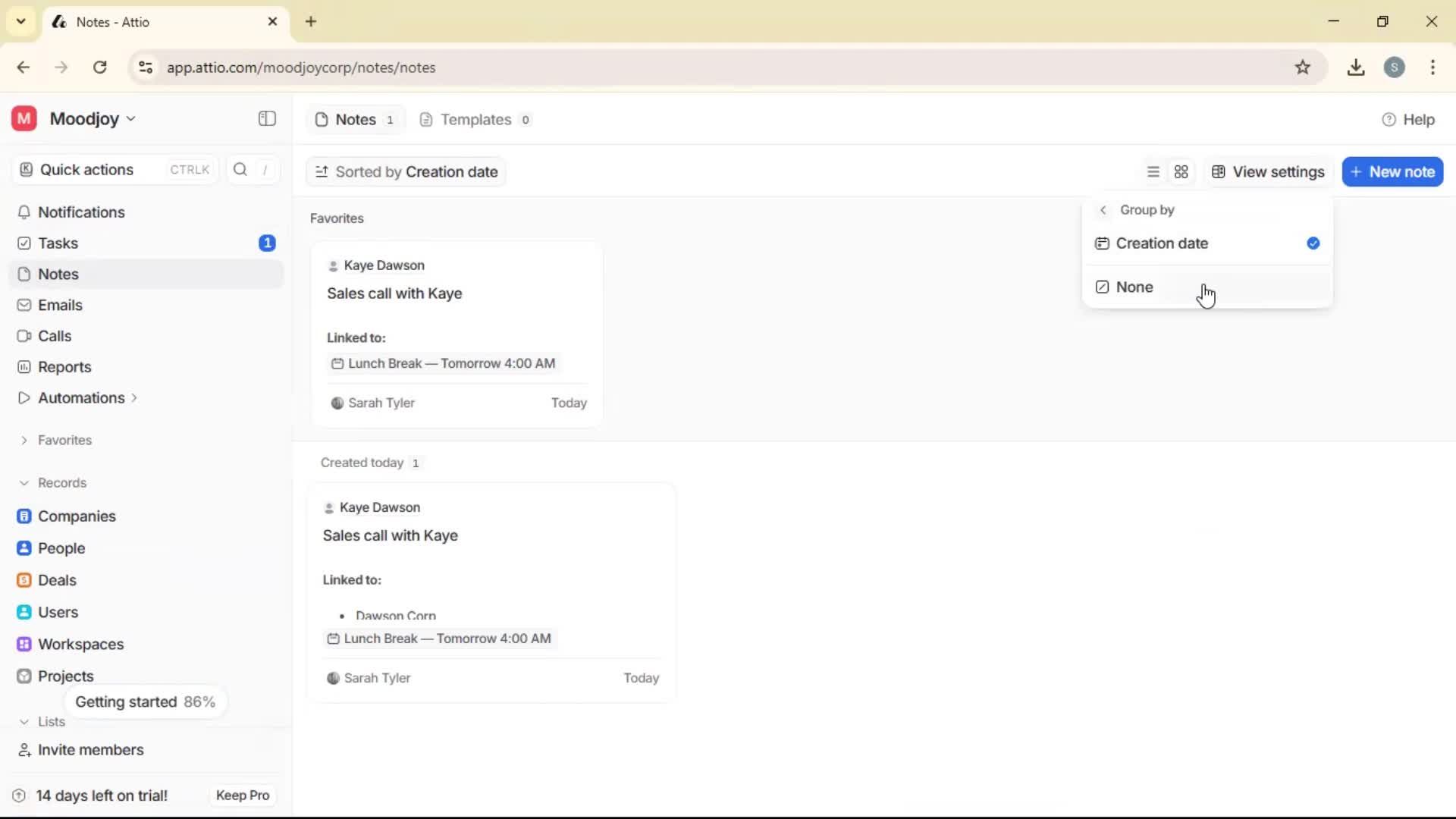 General browsing screenshot
