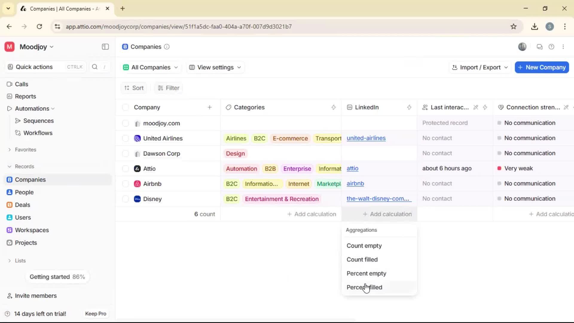 General browsing screenshot