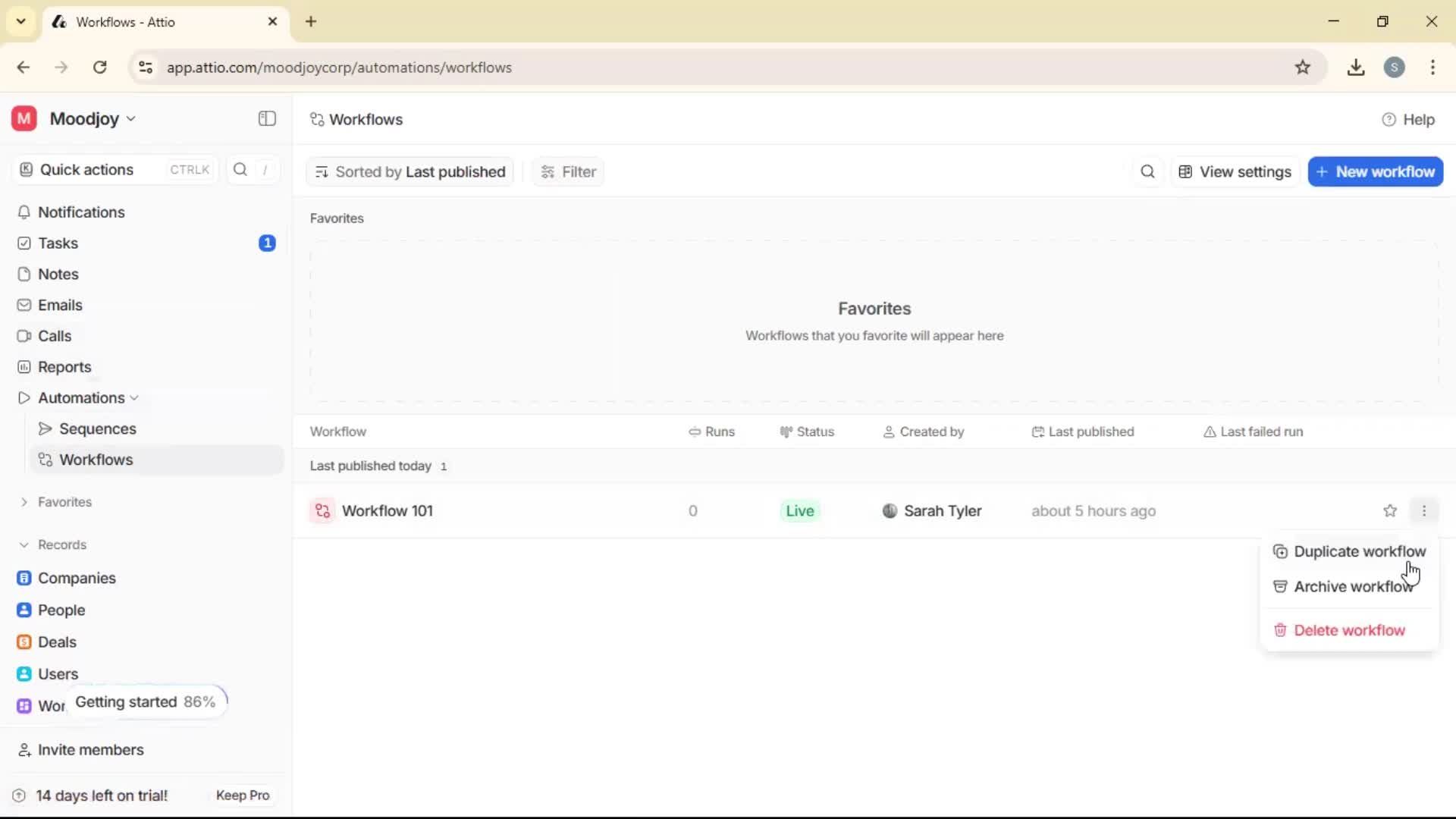 General browsing screenshot