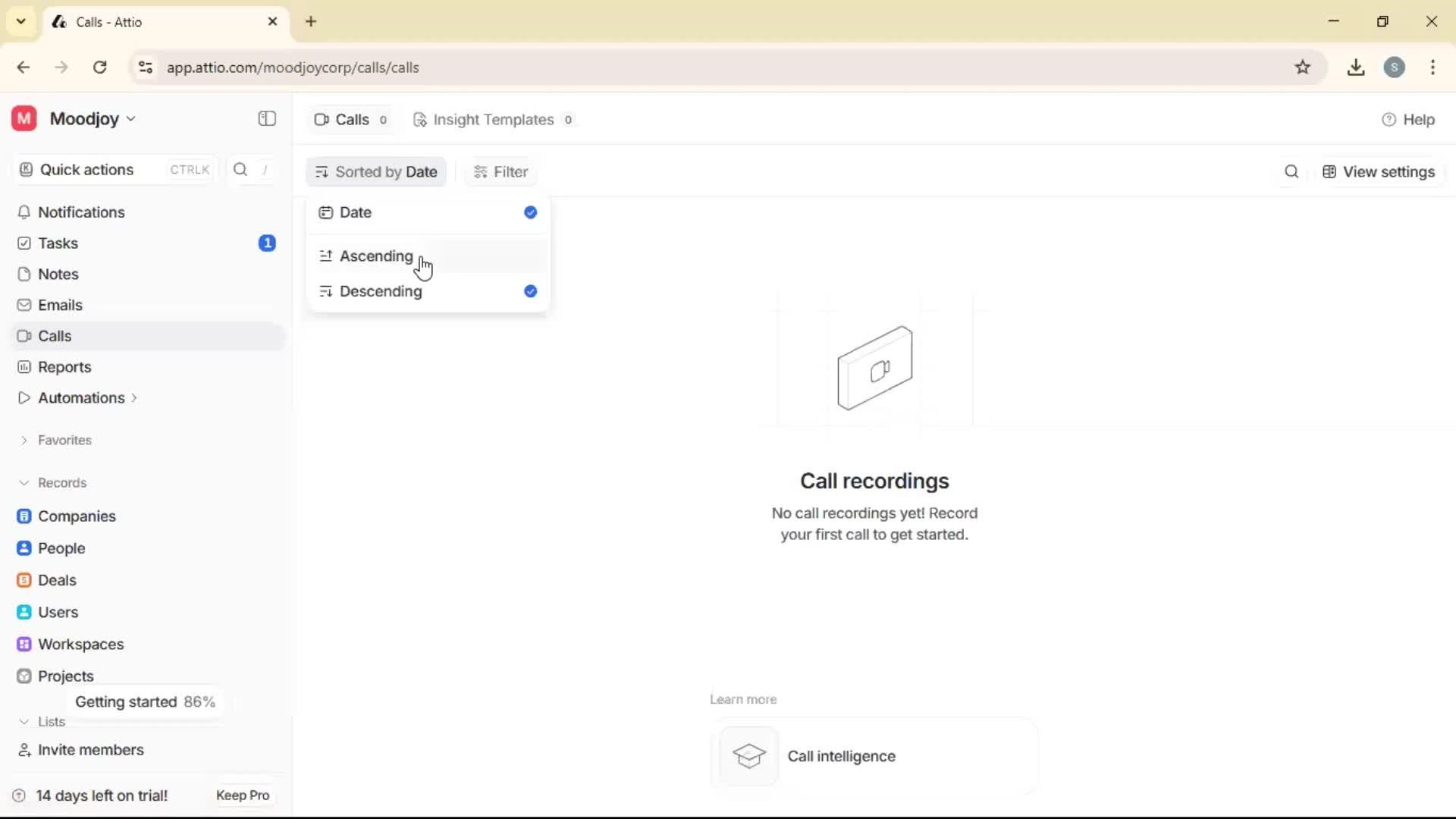 General browsing screenshot