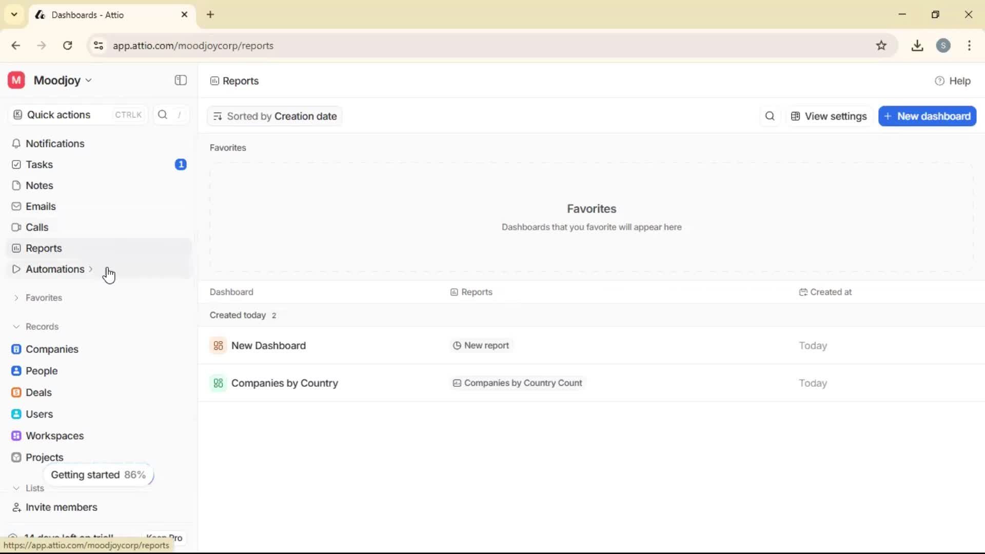 General browsing screenshot