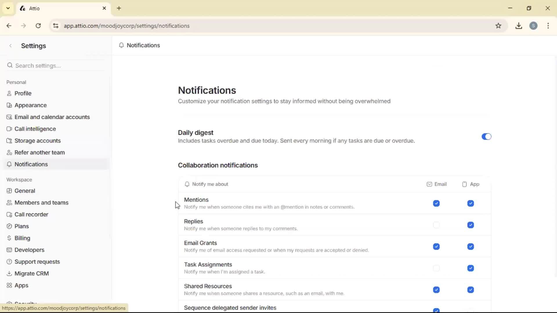 General browsing screenshot