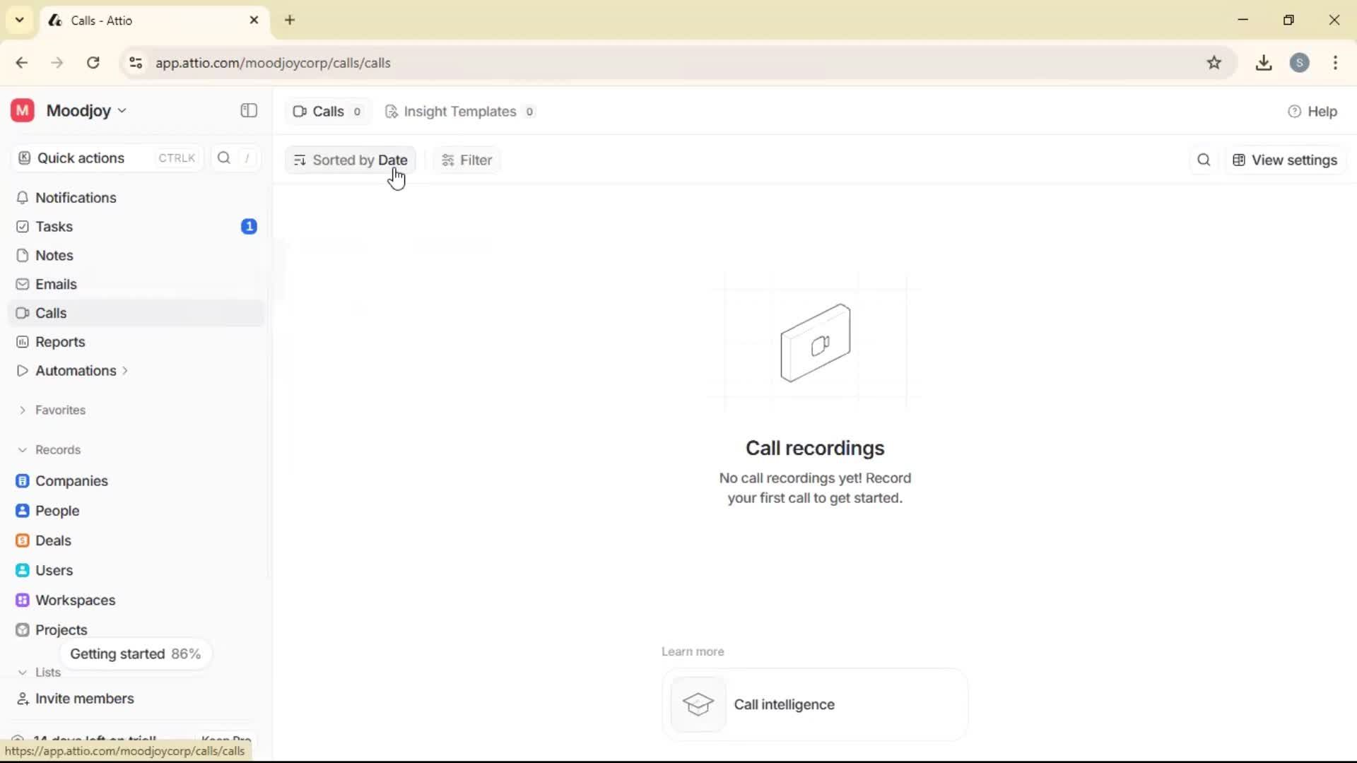 General browsing screenshot
