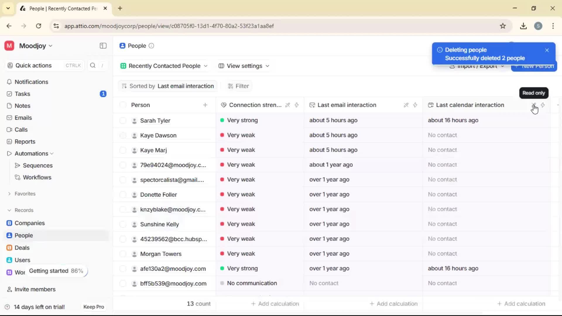 General browsing screenshot