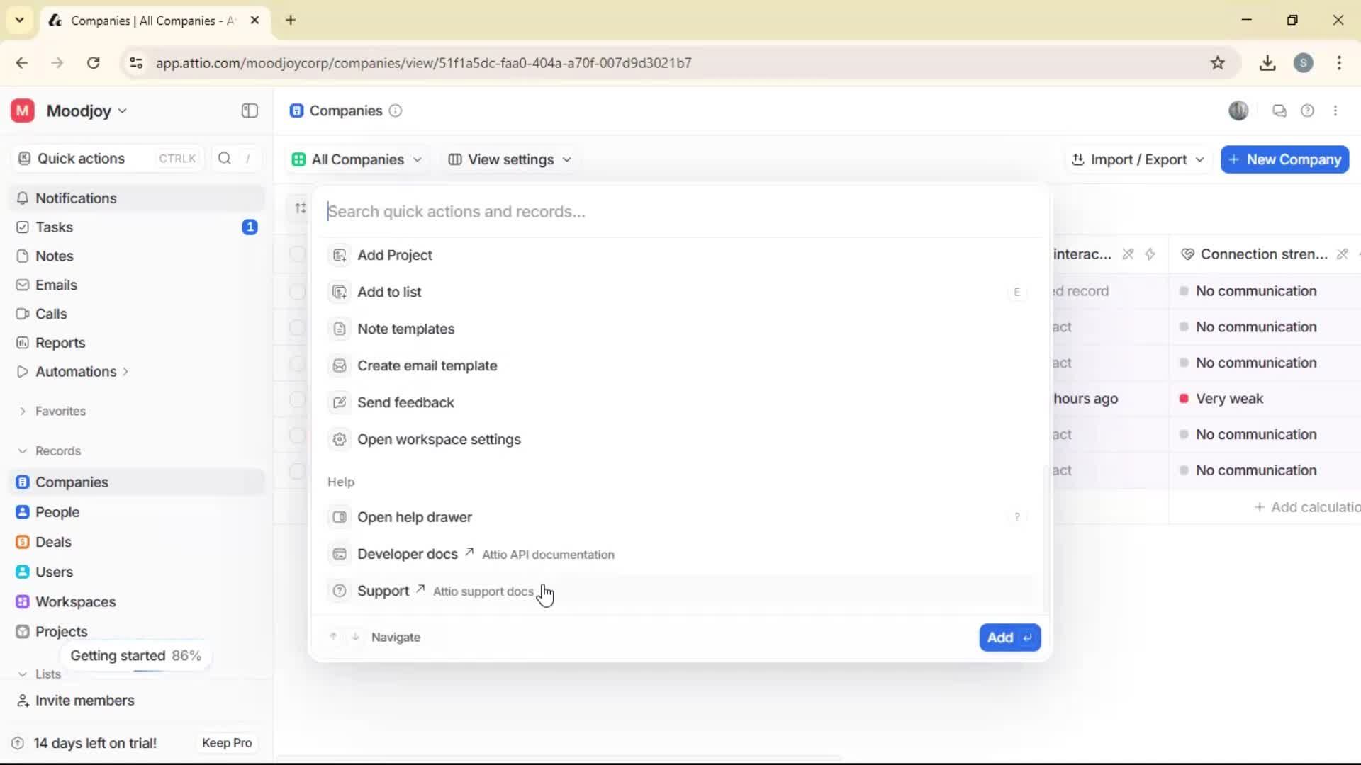 General browsing screenshot