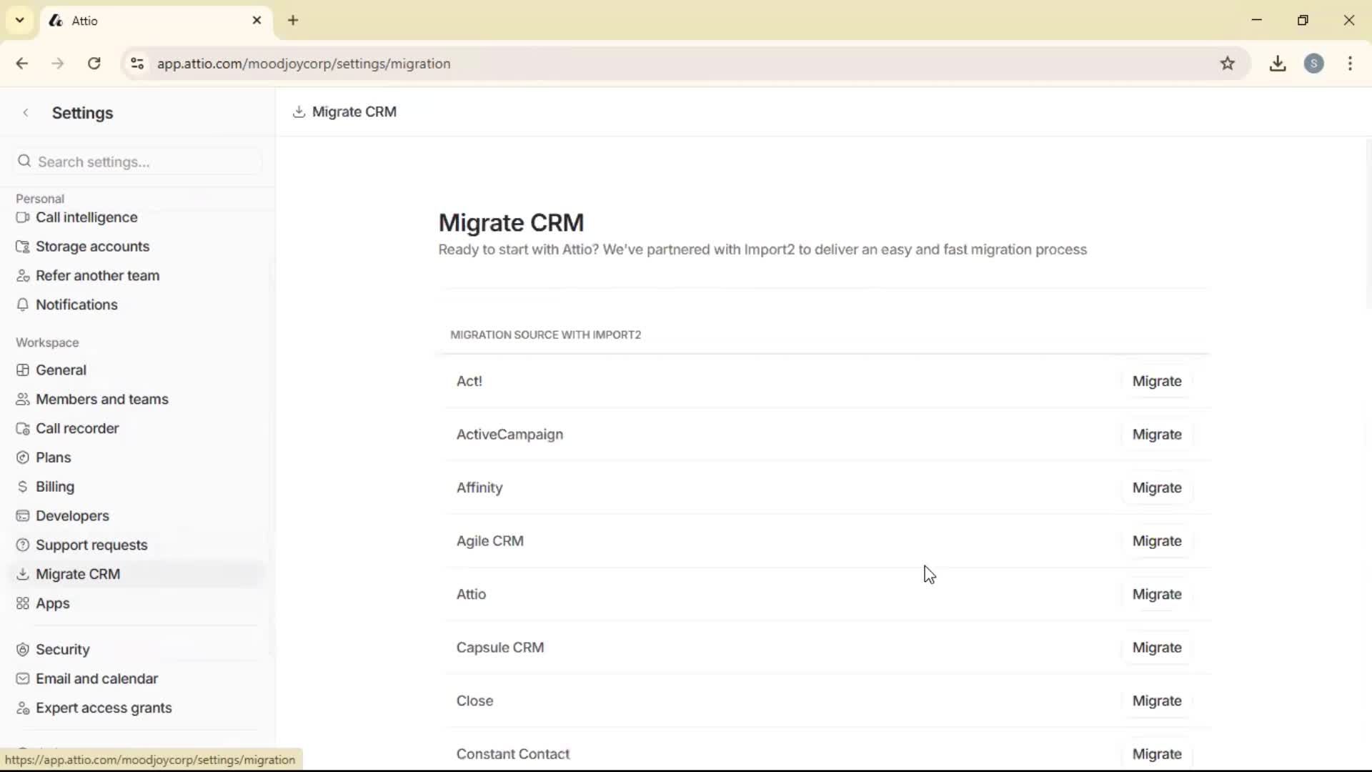 General browsing screenshot