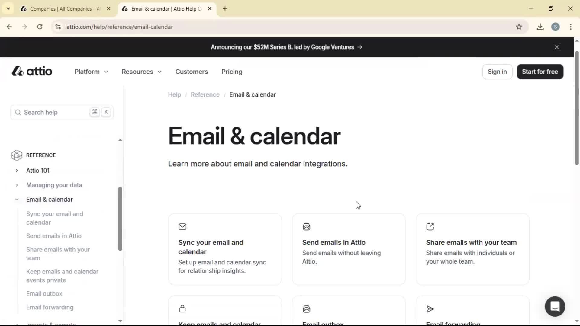 General browsing screenshot