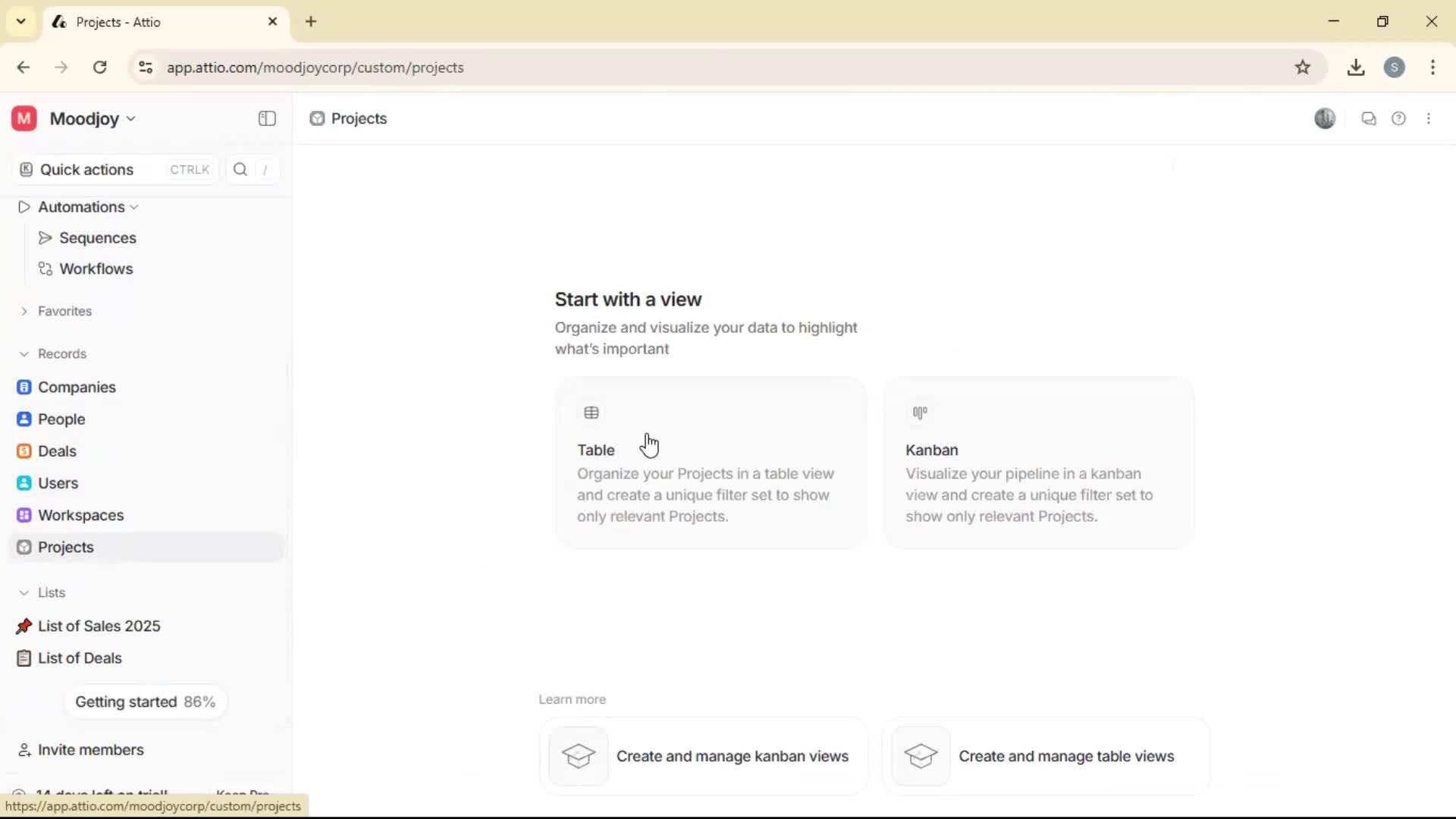 General browsing screenshot