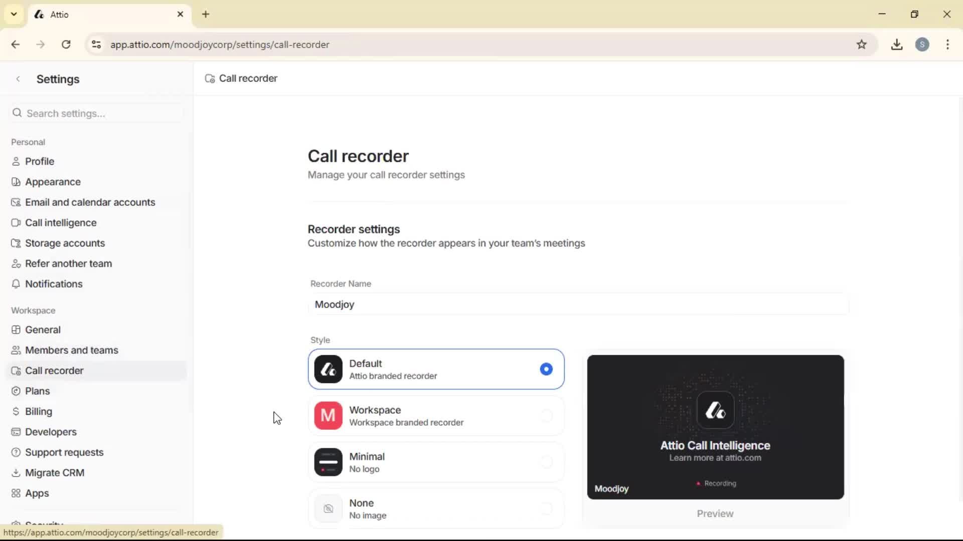 General browsing screenshot