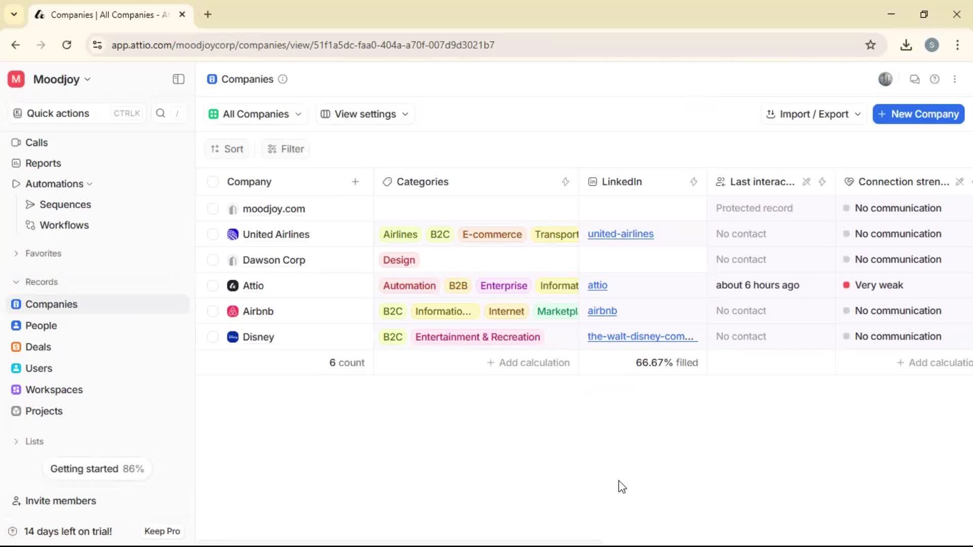 General browsing screenshot
