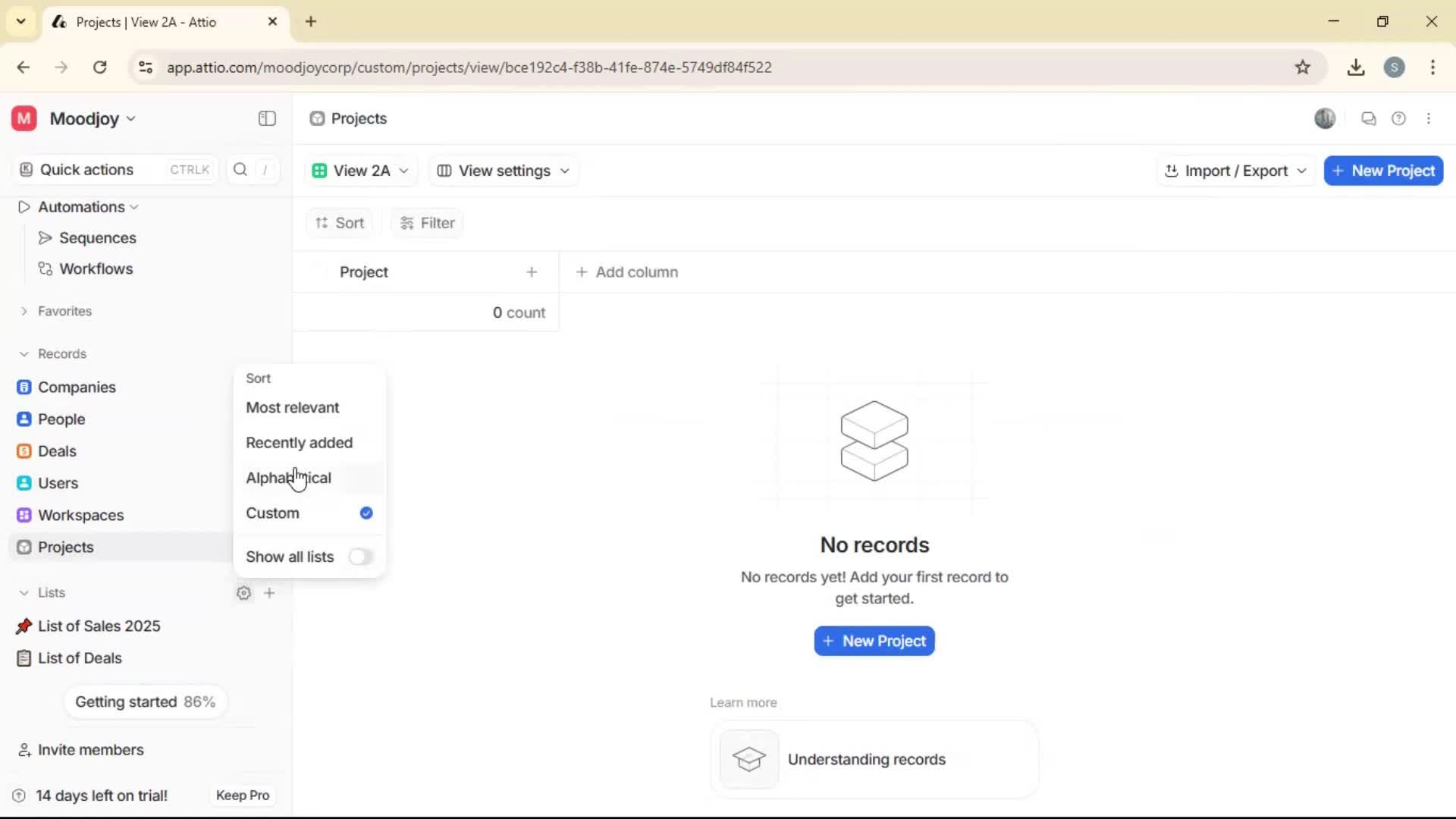 General browsing screenshot