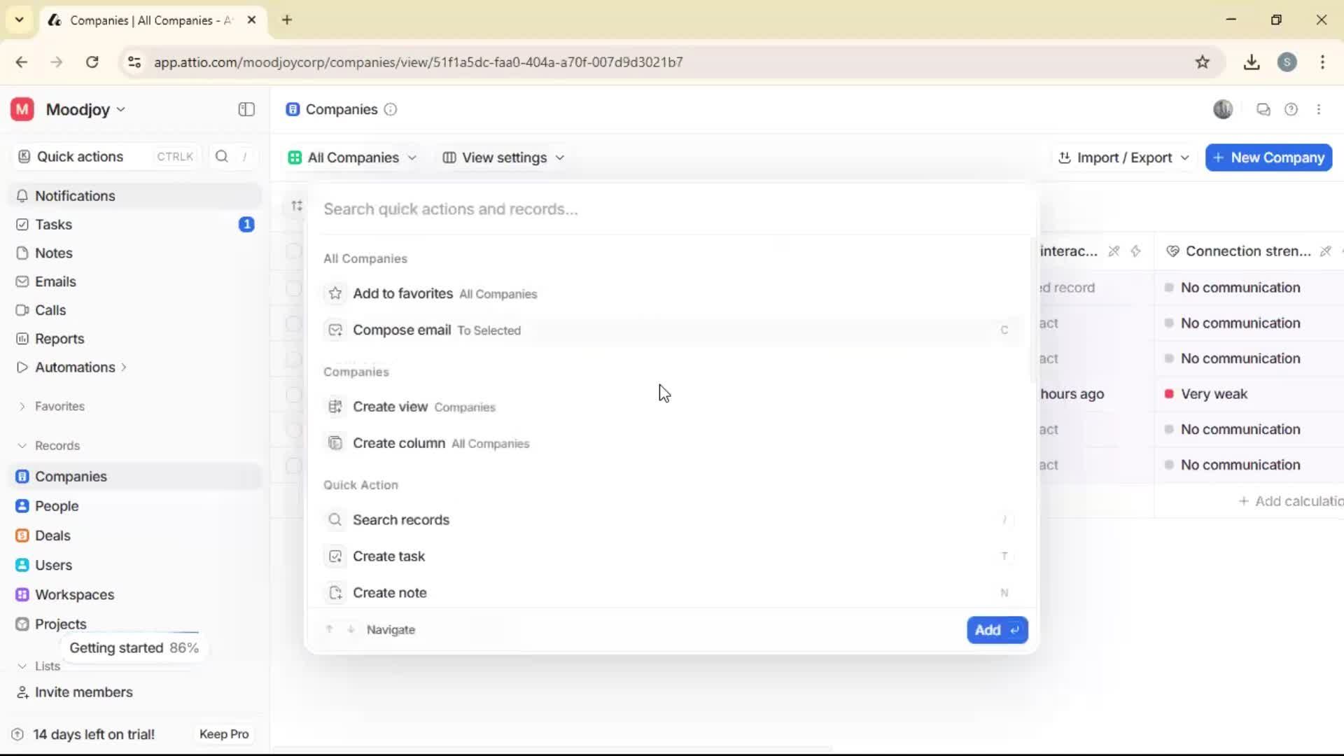 General browsing screenshot