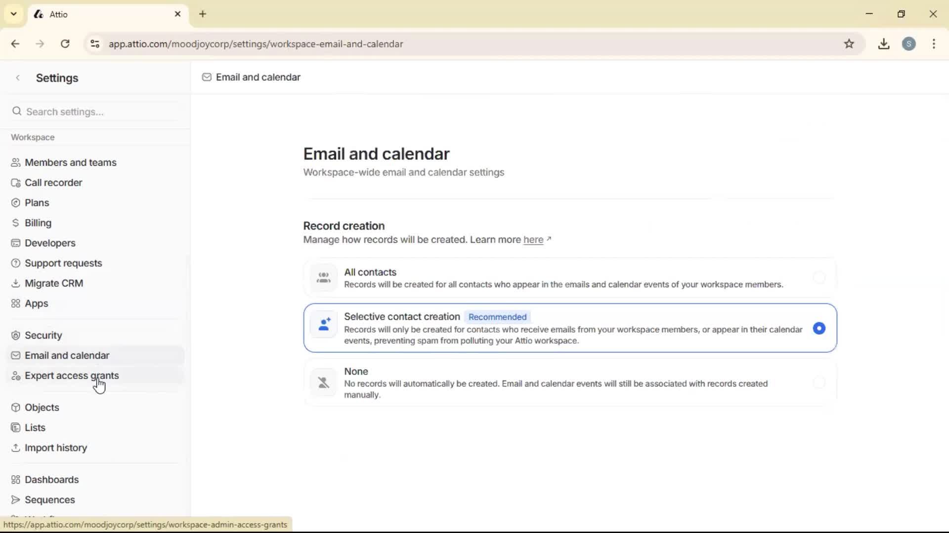 General browsing screenshot