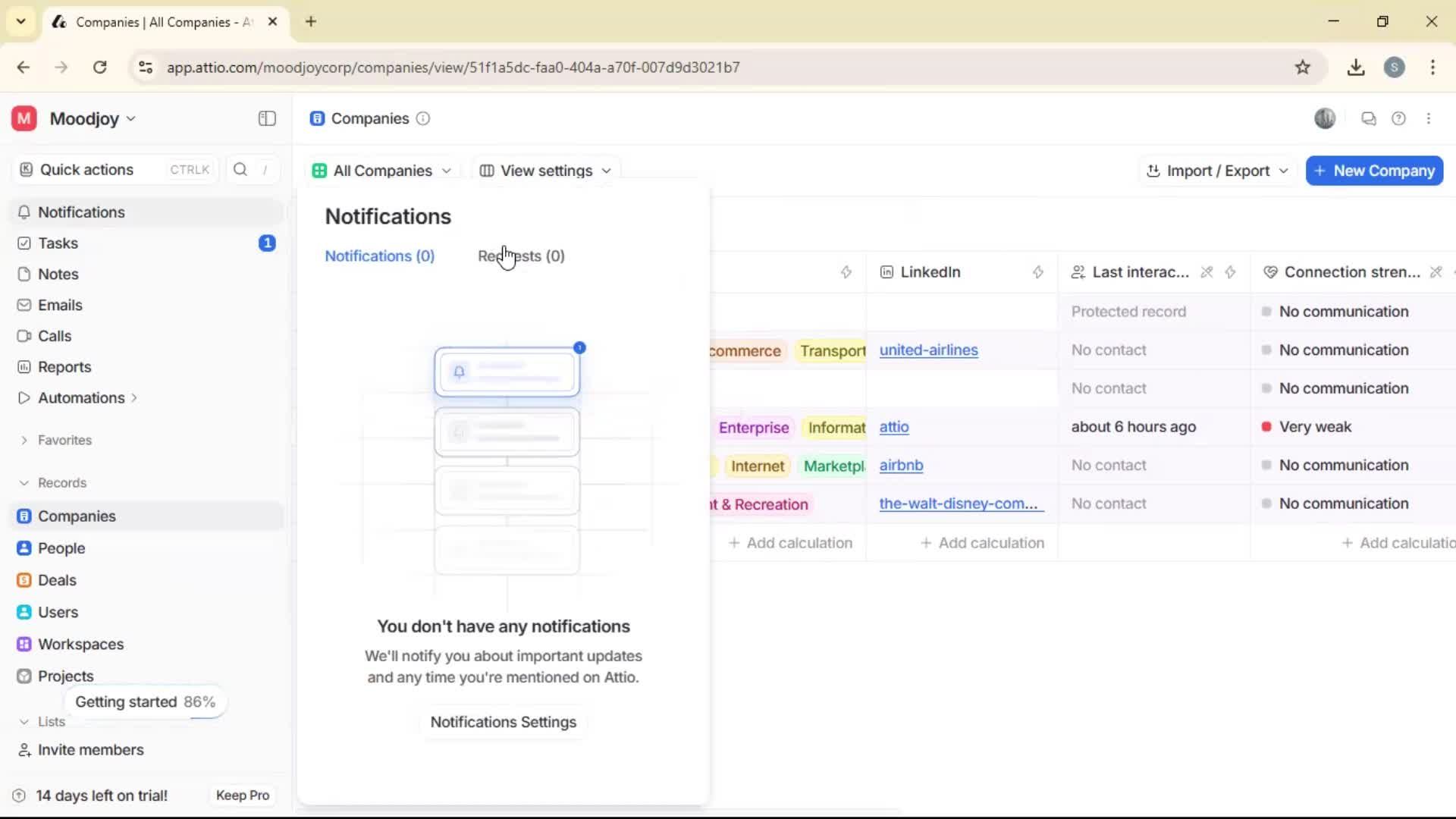 General browsing screenshot