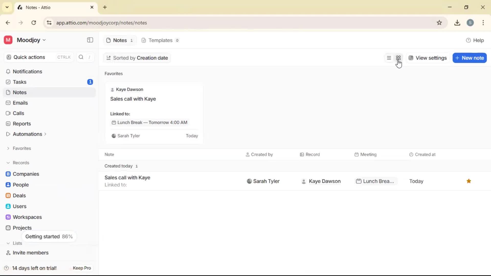 General browsing screenshot