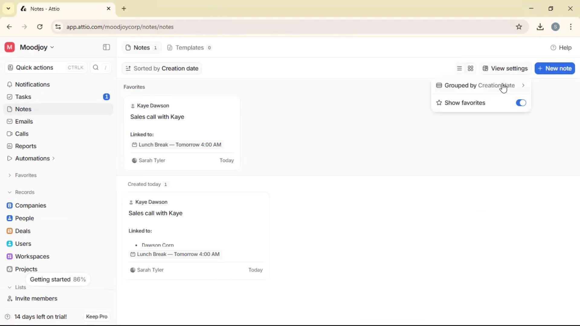 General browsing screenshot