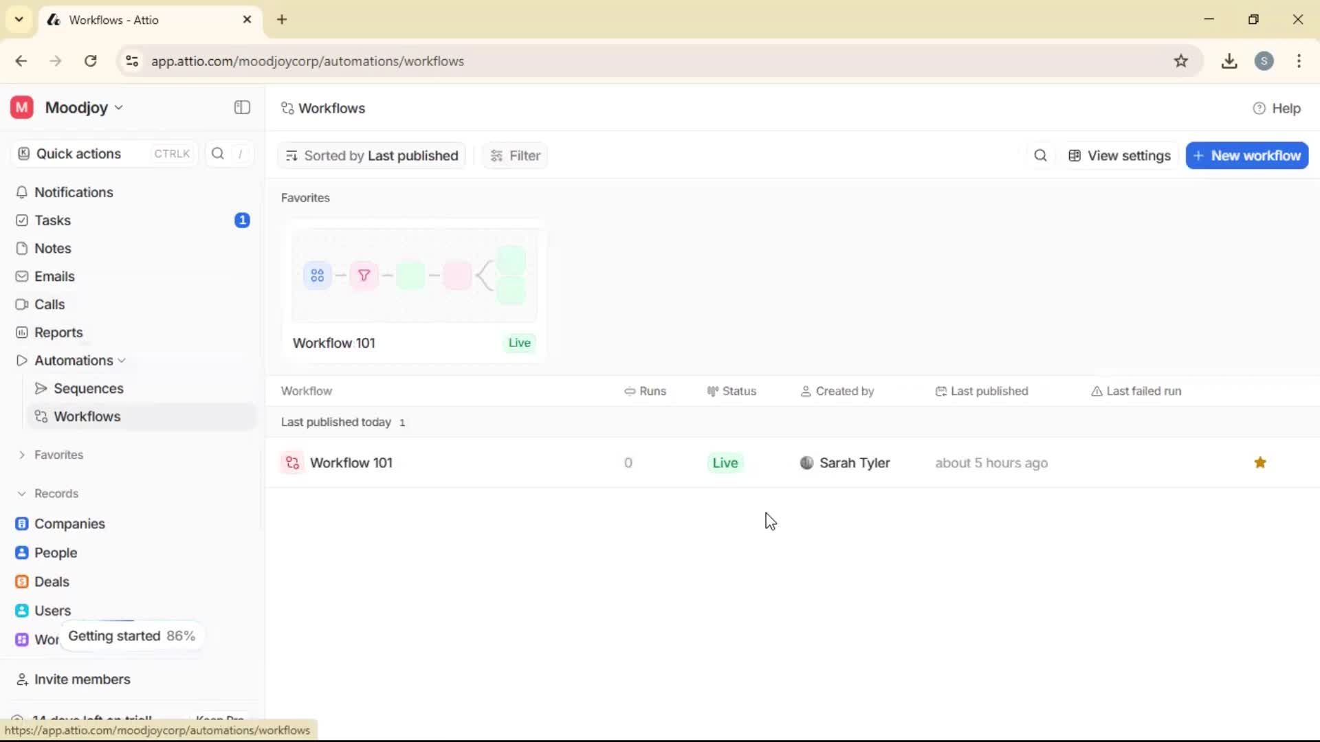 General browsing screenshot