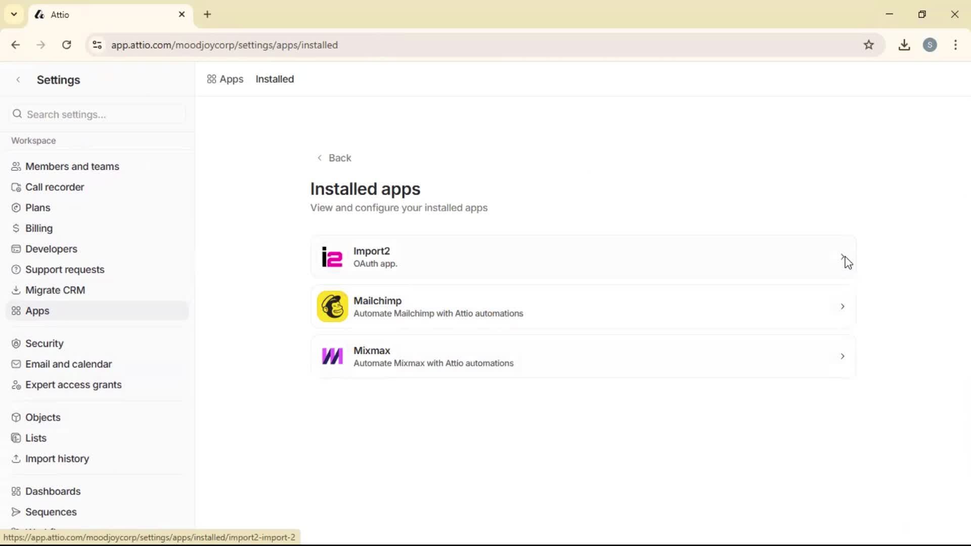General browsing screenshot