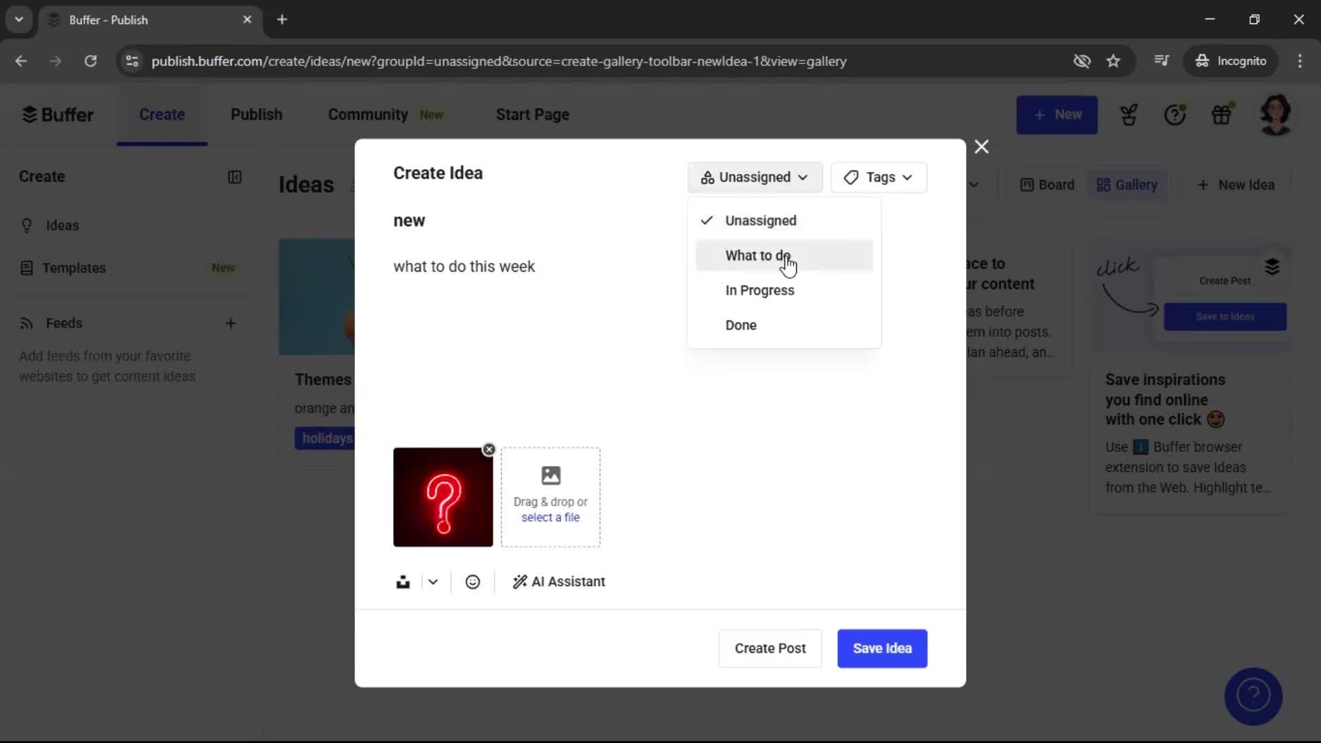 General browsing screenshot
