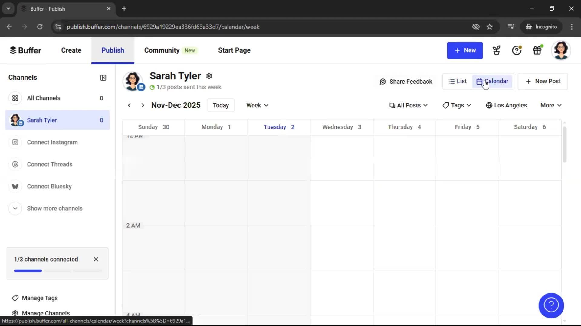 General browsing screenshot