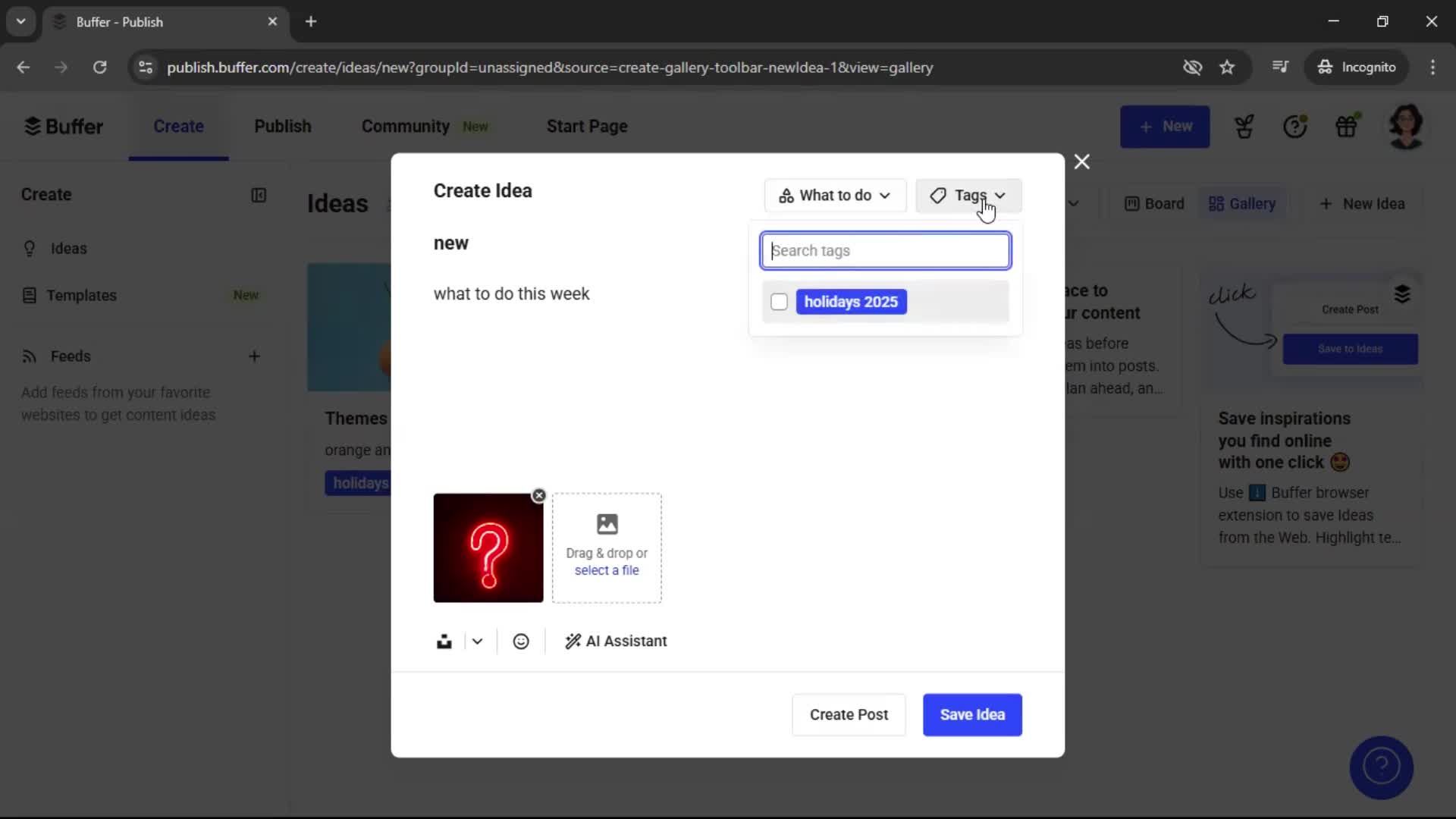 General browsing screenshot