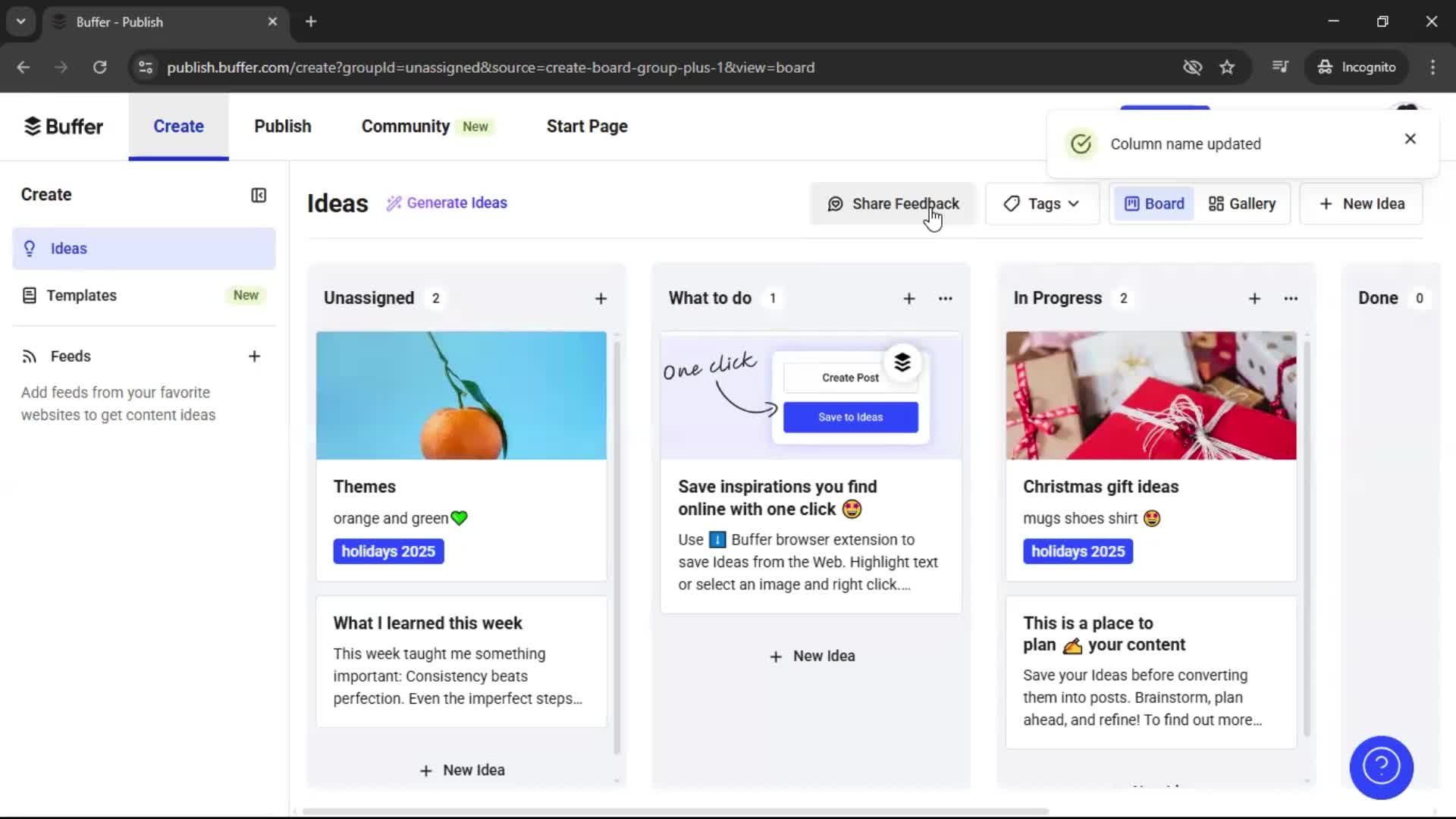 General browsing screenshot