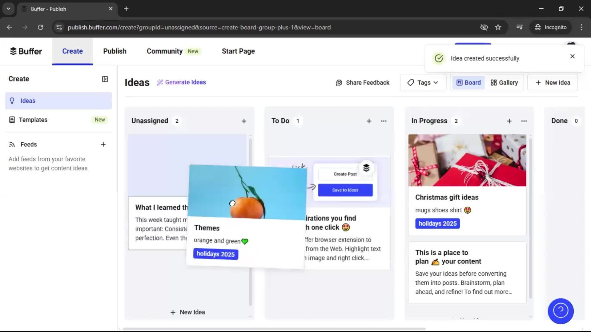 General browsing screenshot