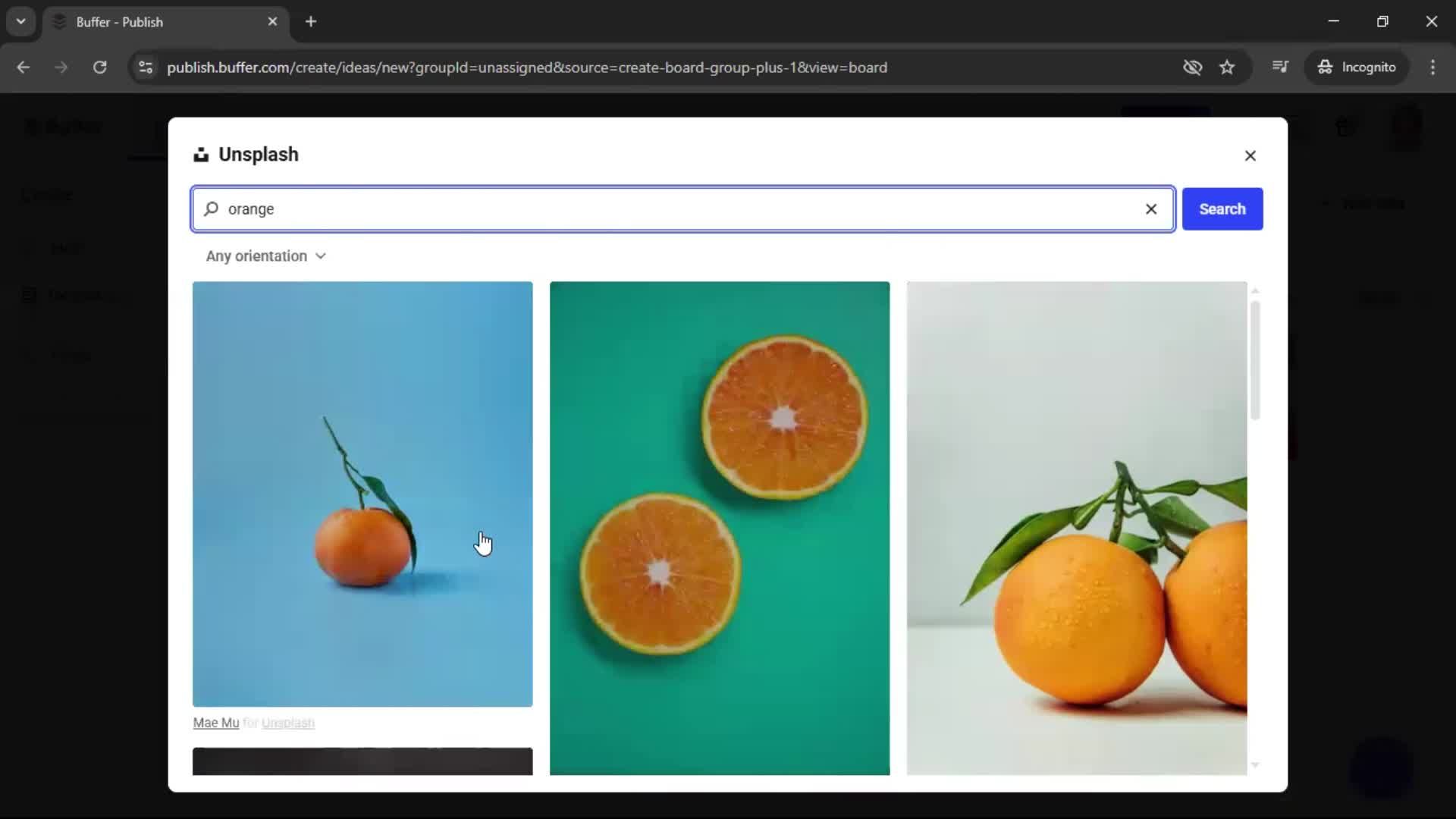 General browsing screenshot