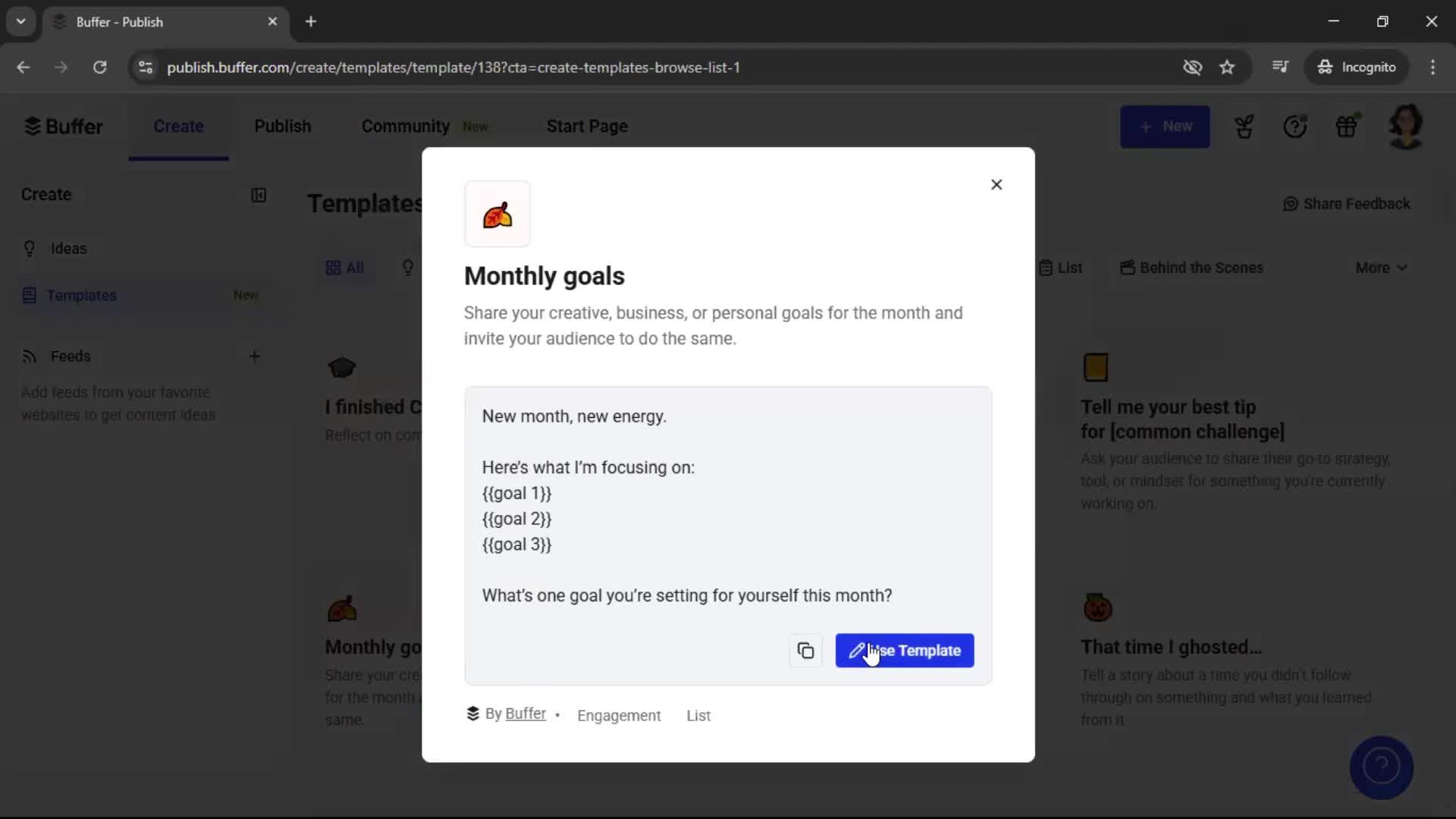 General browsing screenshot