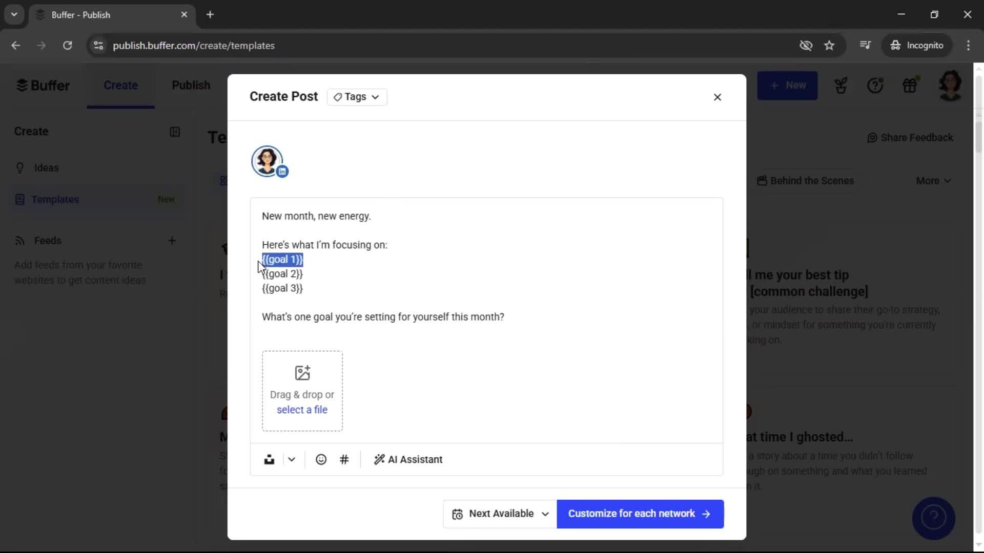 General browsing screenshot