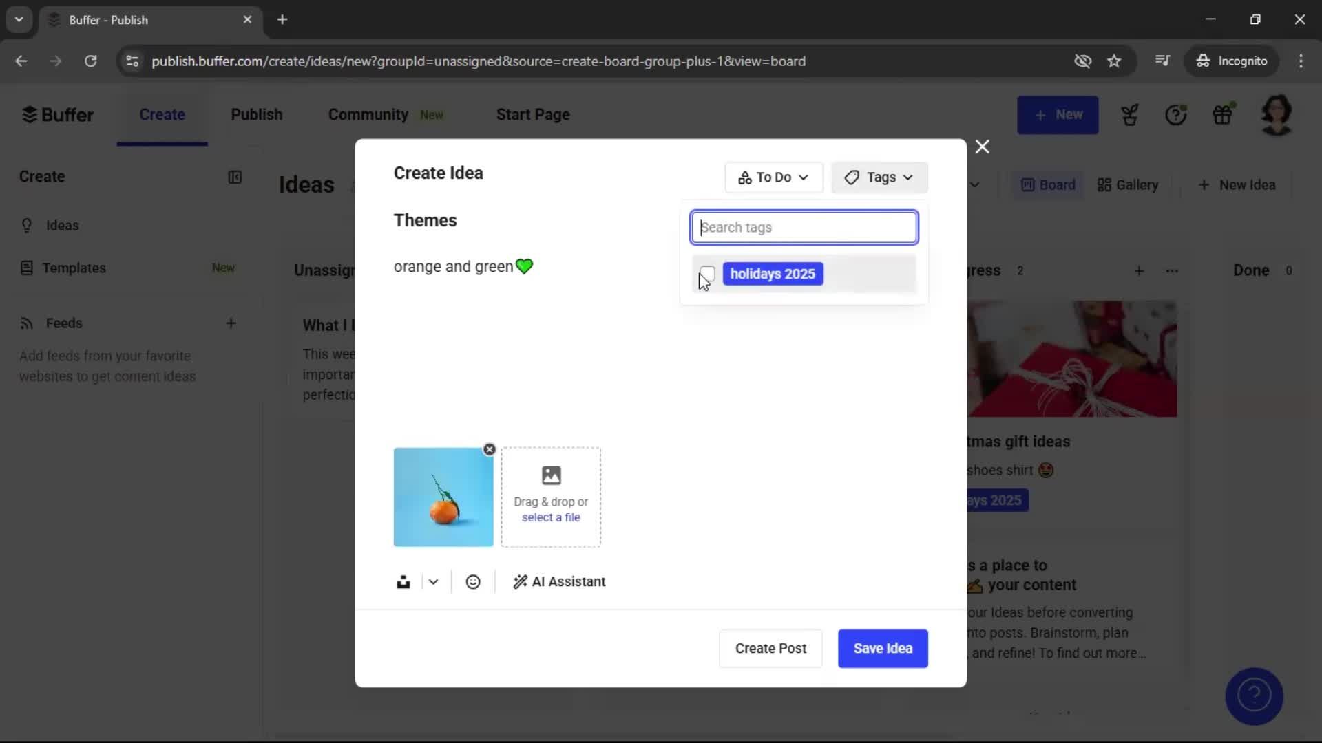 General browsing screenshot