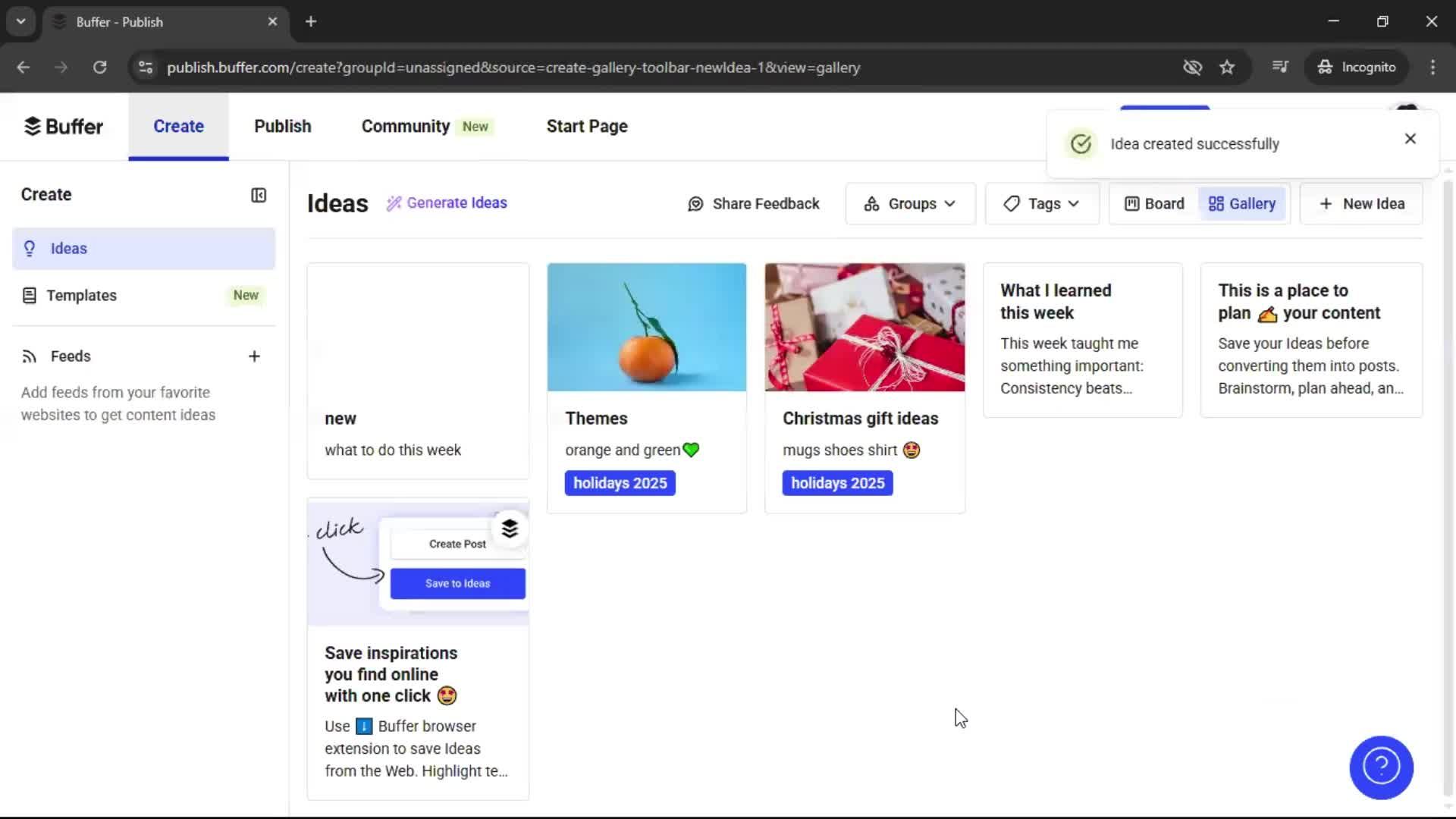 General browsing screenshot
