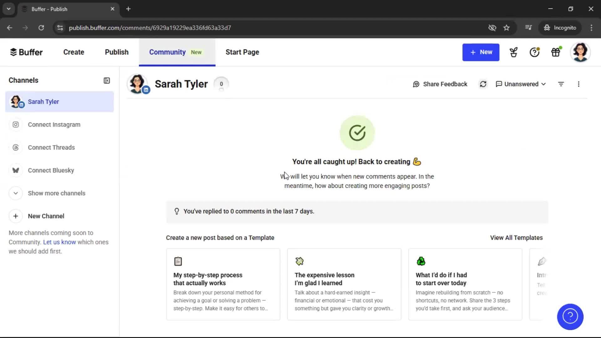 General browsing screenshot
