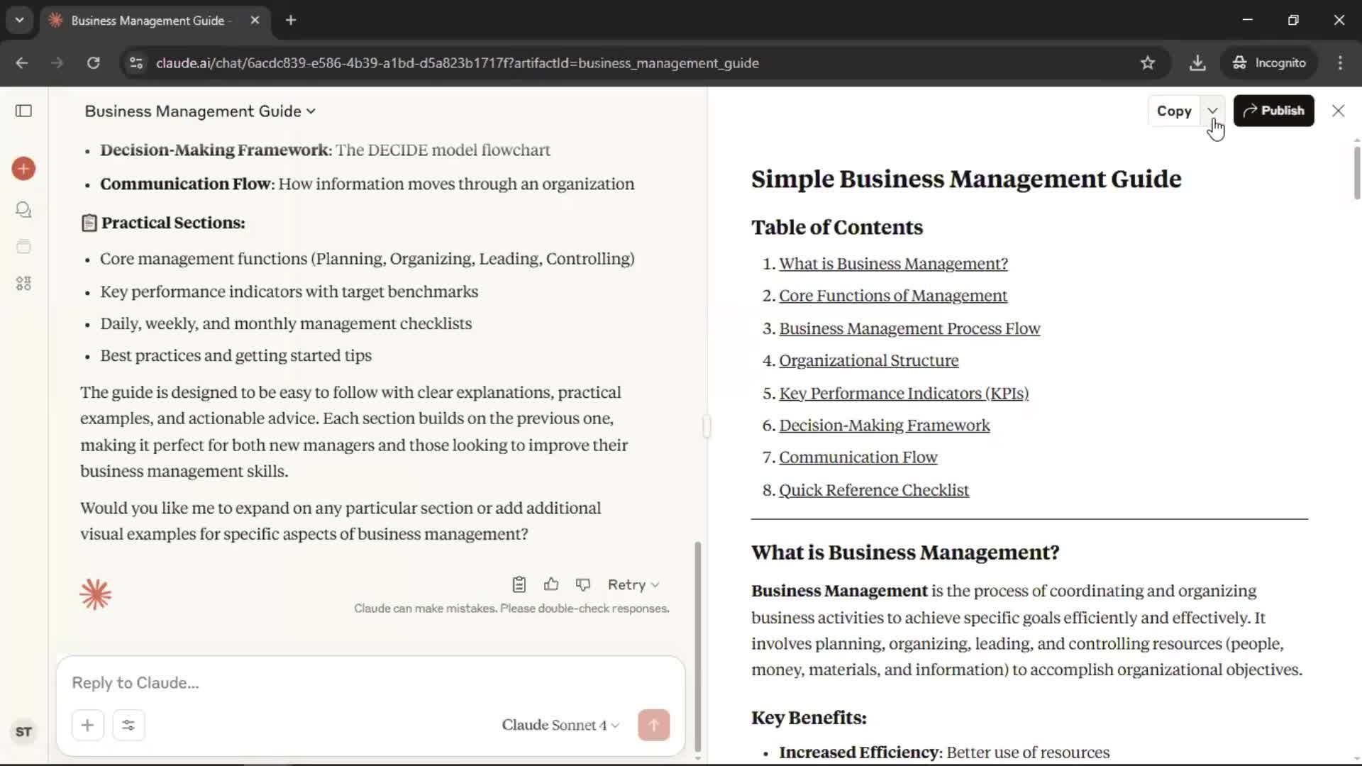 General browsing screenshot