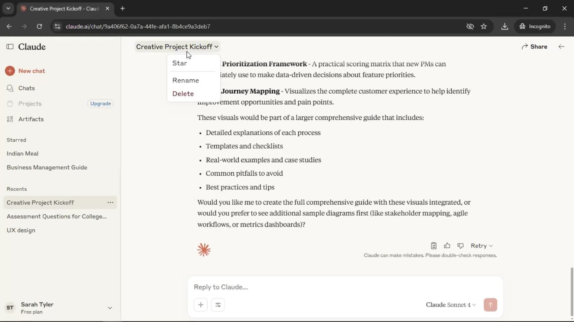 General browsing screenshot
