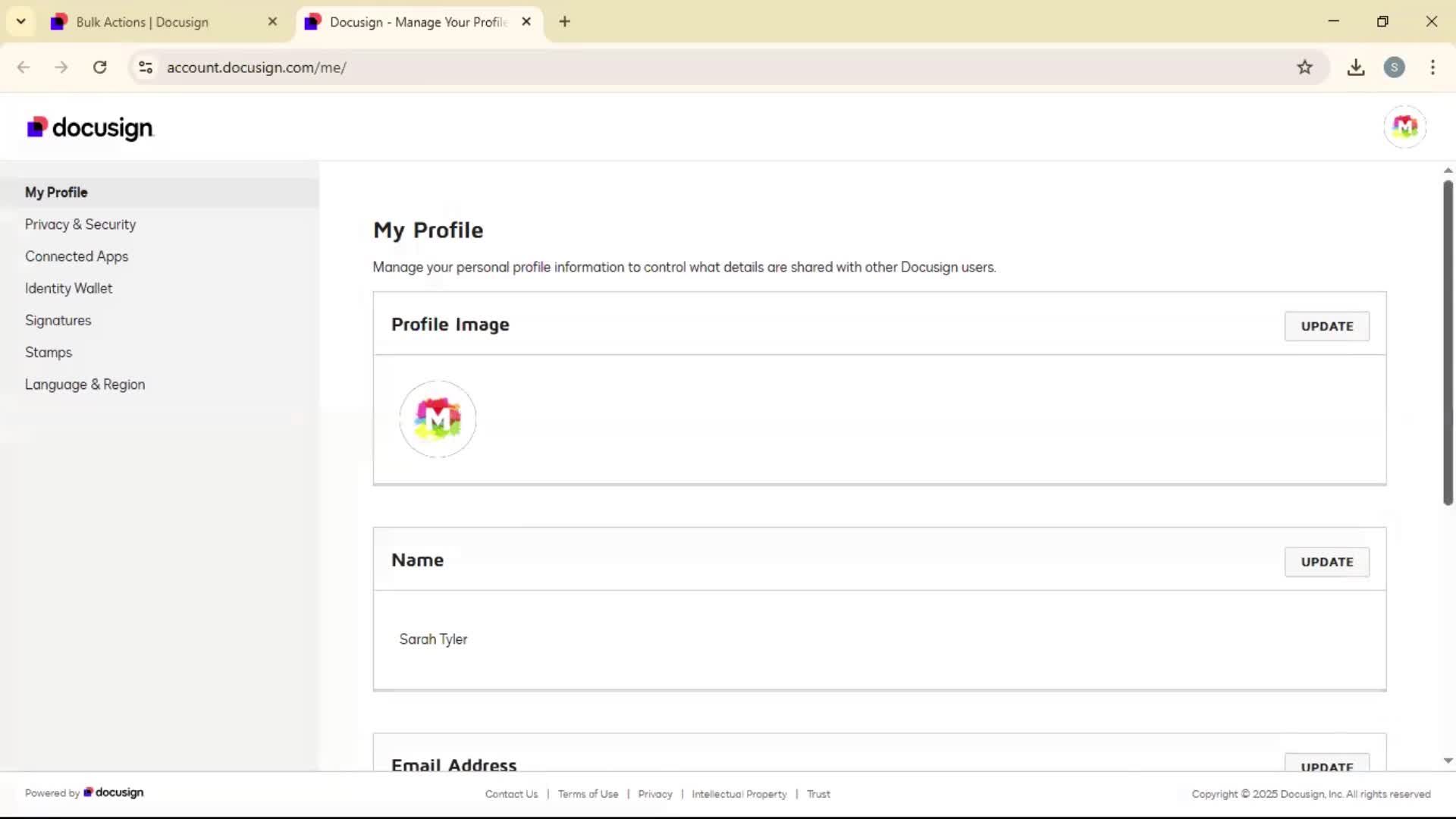 General browsing screenshot