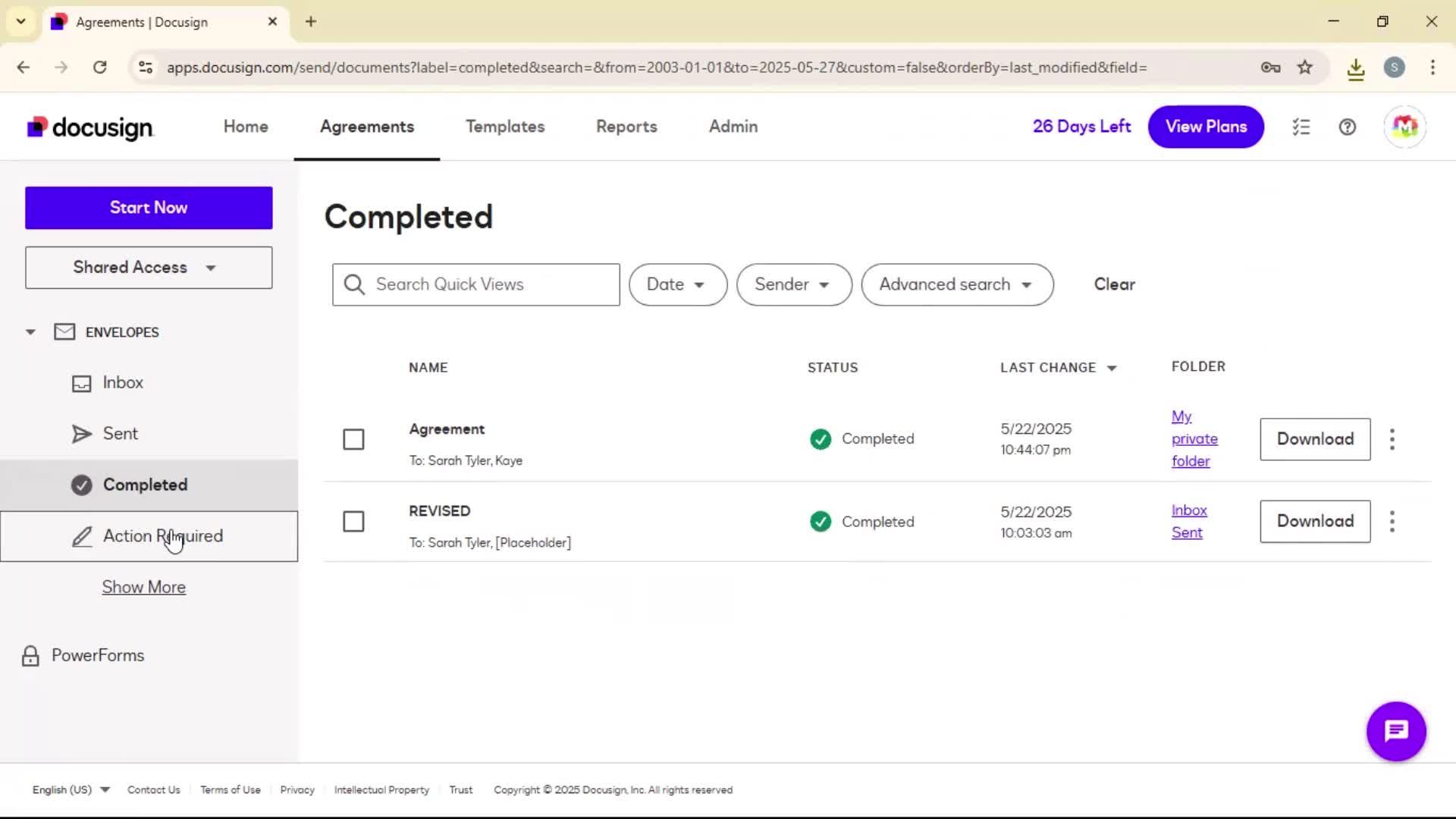 General browsing screenshot