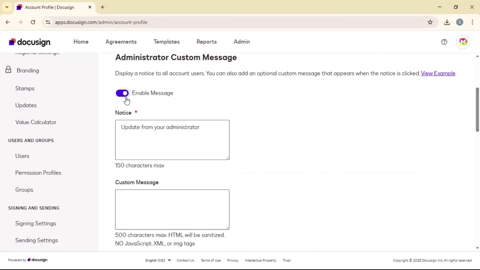 General browsing screenshot