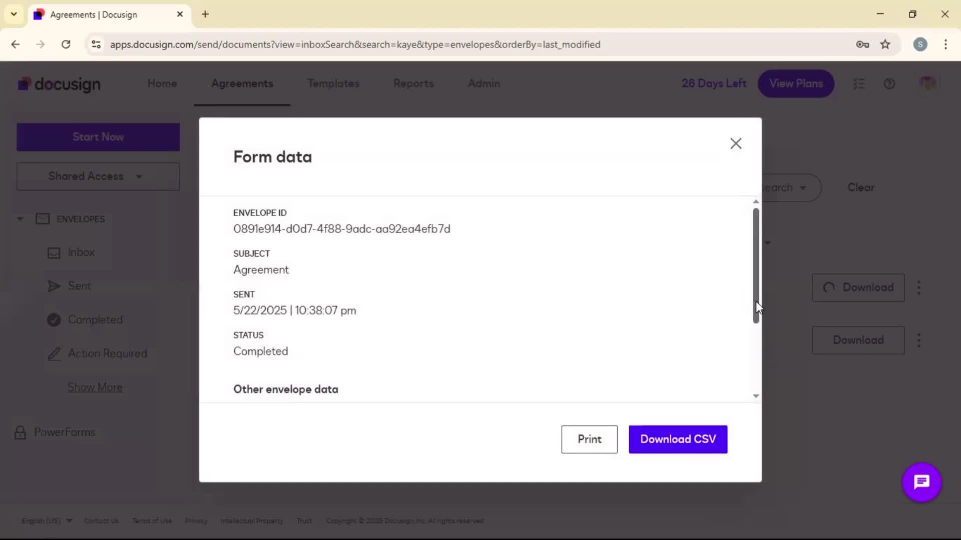 General browsing screenshot